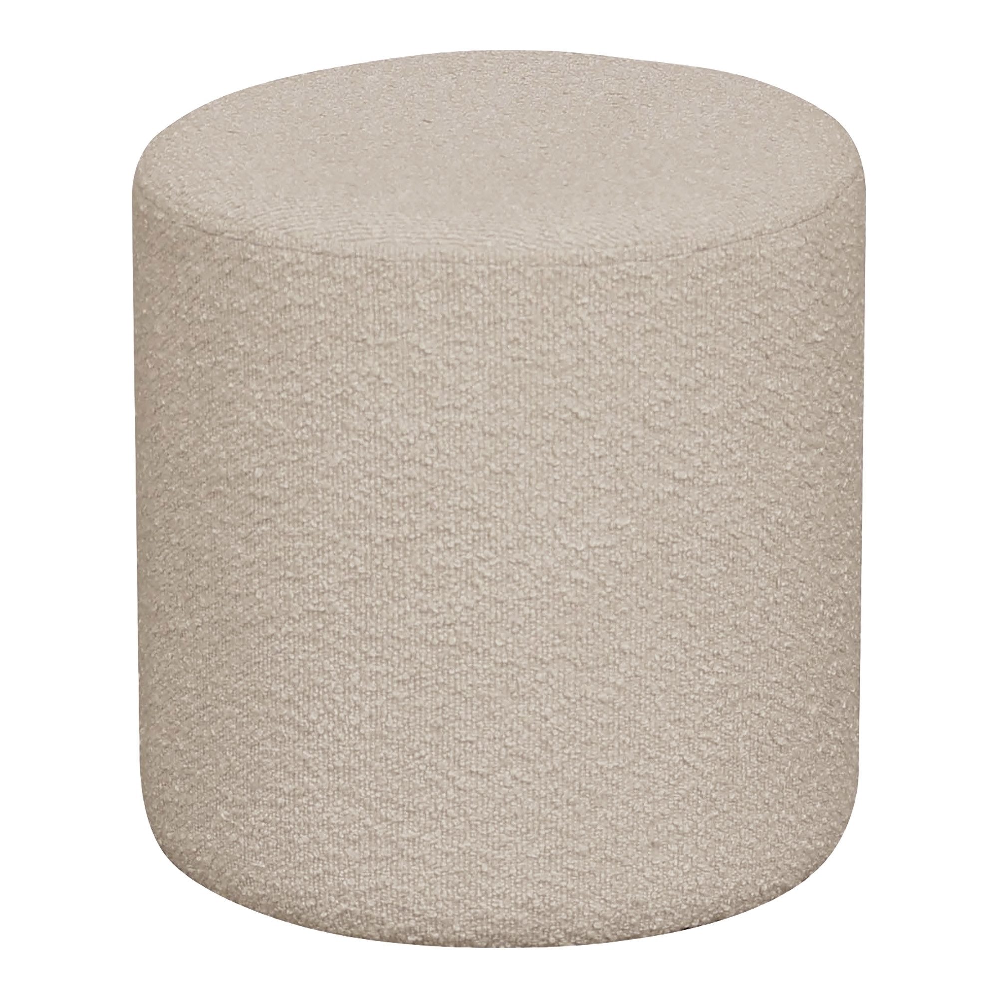 House Nordic Pouf Ejby, in Beige, Stoff - 34x36x34cm (BxHxT)