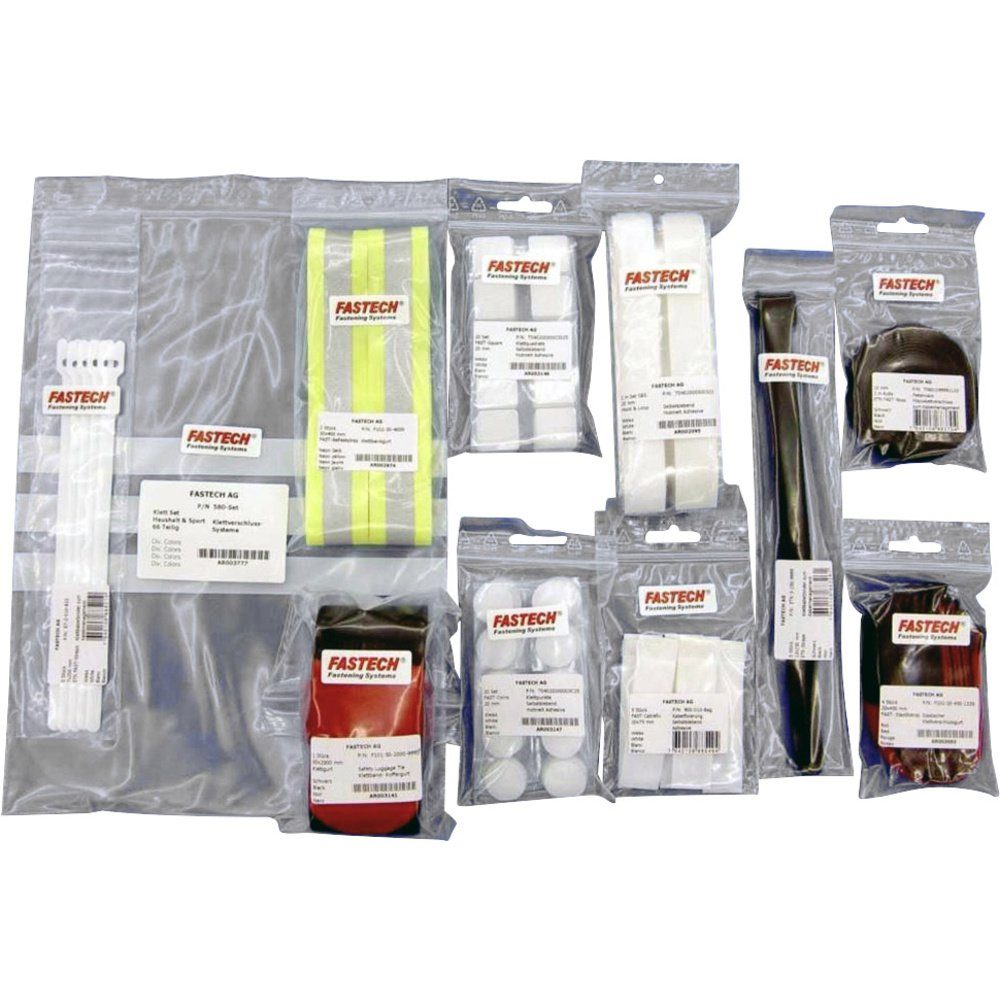 Klettband FASTECH® 580-Set-Bag Klettbinder 64 Sortiment (580-Set-Bag) St., Fastech®
