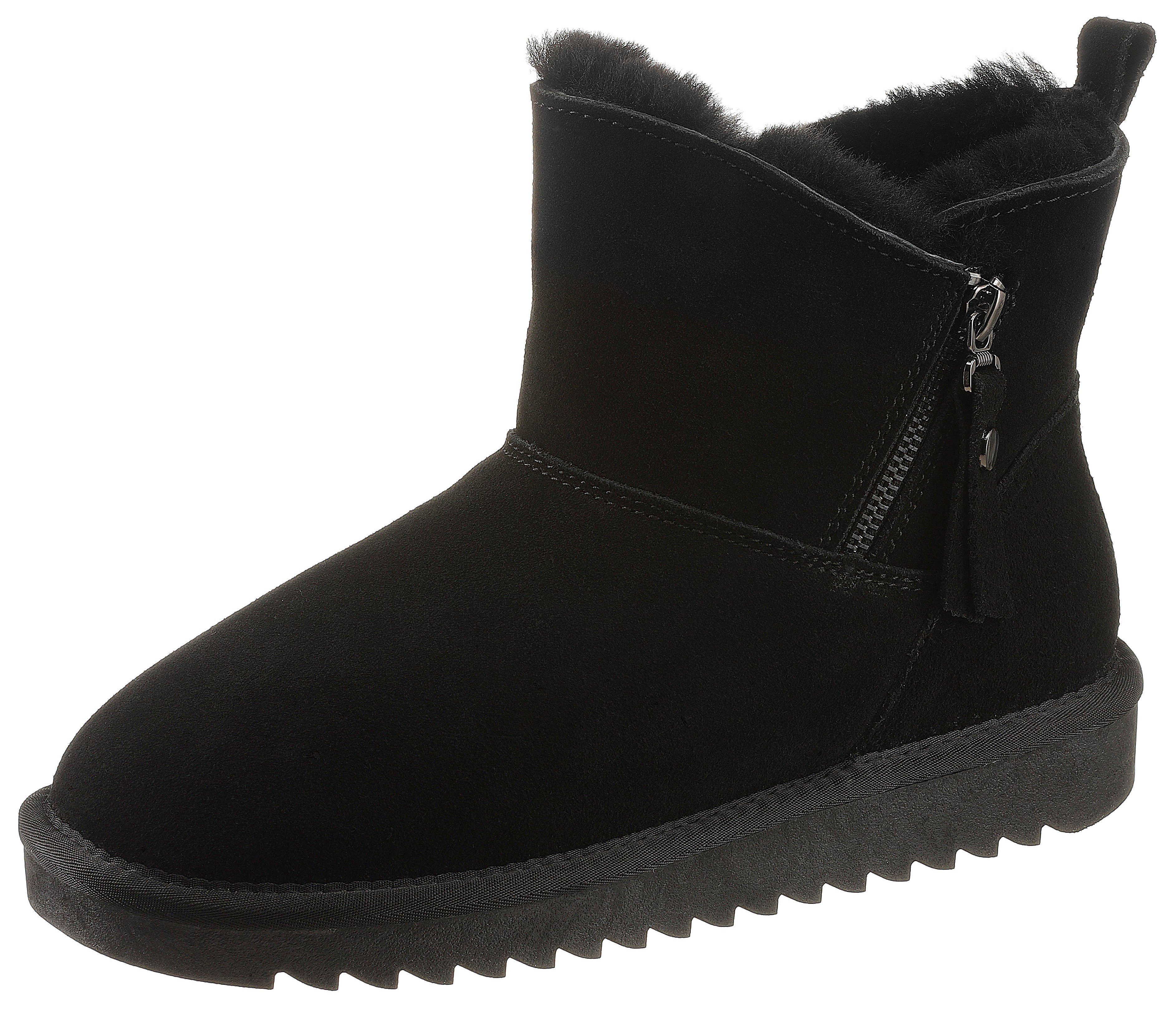 Ara ALASKA Short Zip Winterboots Stiefel aus echtem Lammfell mit Reißversch günstig online kaufen