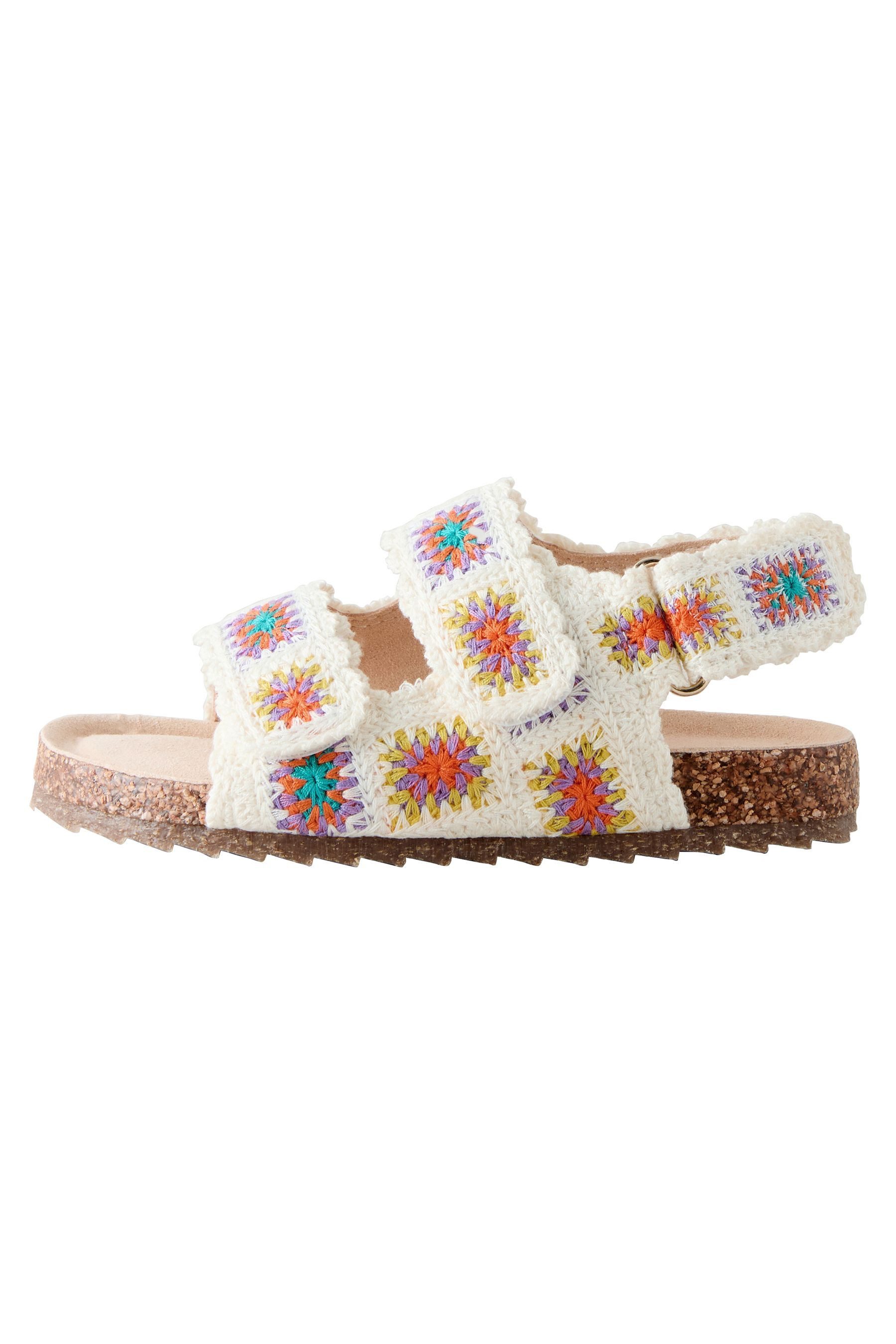 Next Sandalen mit Korksohle und Klettverschluss Sandale (1-tlg)
