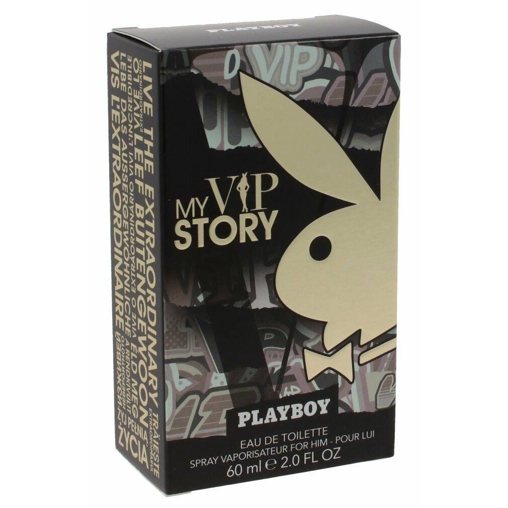 Playboy Story Eau - Toilette Spray 60ml My PLAYBOY VIP Edt de