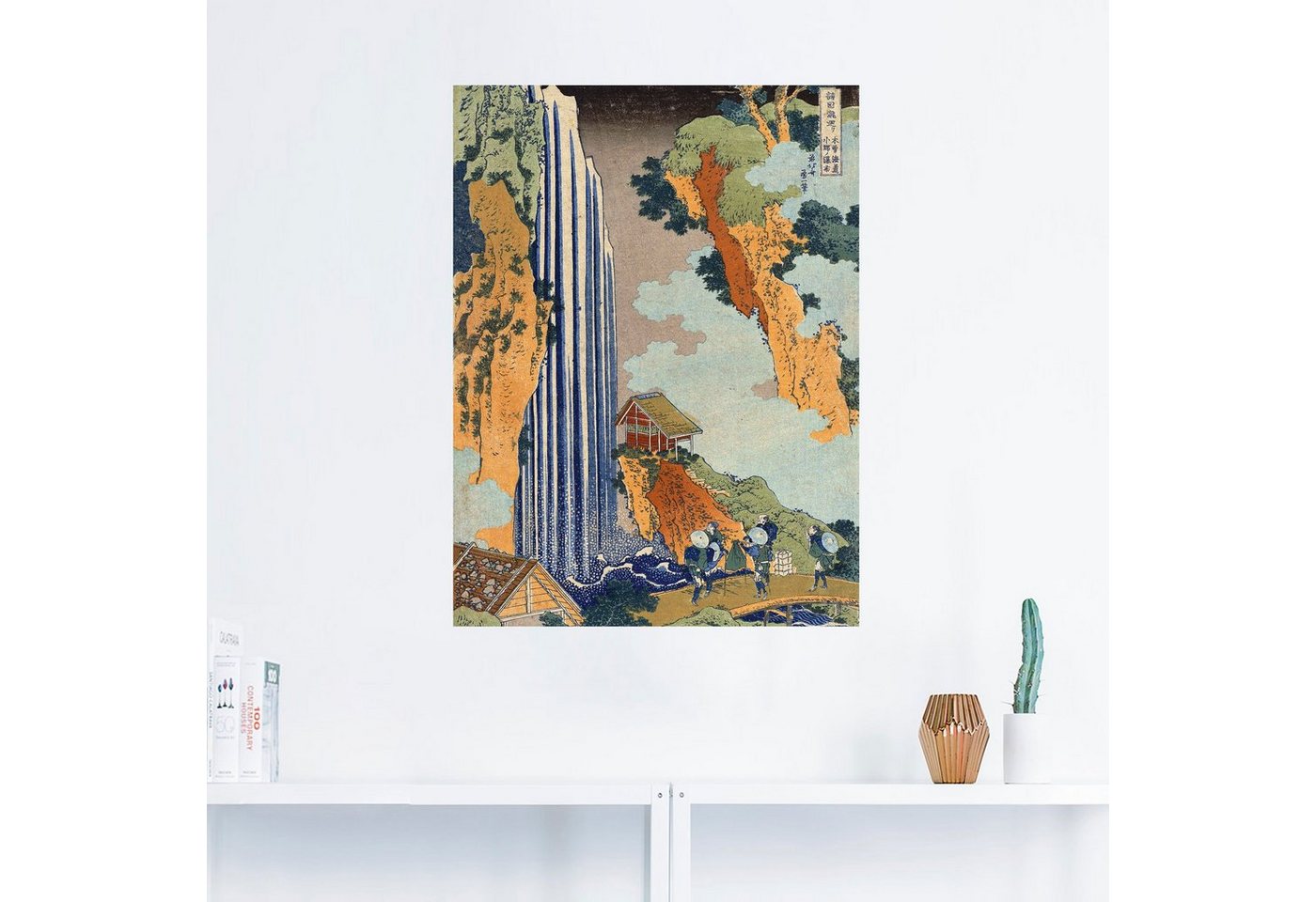 Artland Wandbild »Ono Wasserfall«, Gewässer (1 Stück), in vielen Größen & Produktarten -Leinwandbild, Poster, Wandaufkleber / Wandtattoo auch für Badezimmer geeignet-kaufen