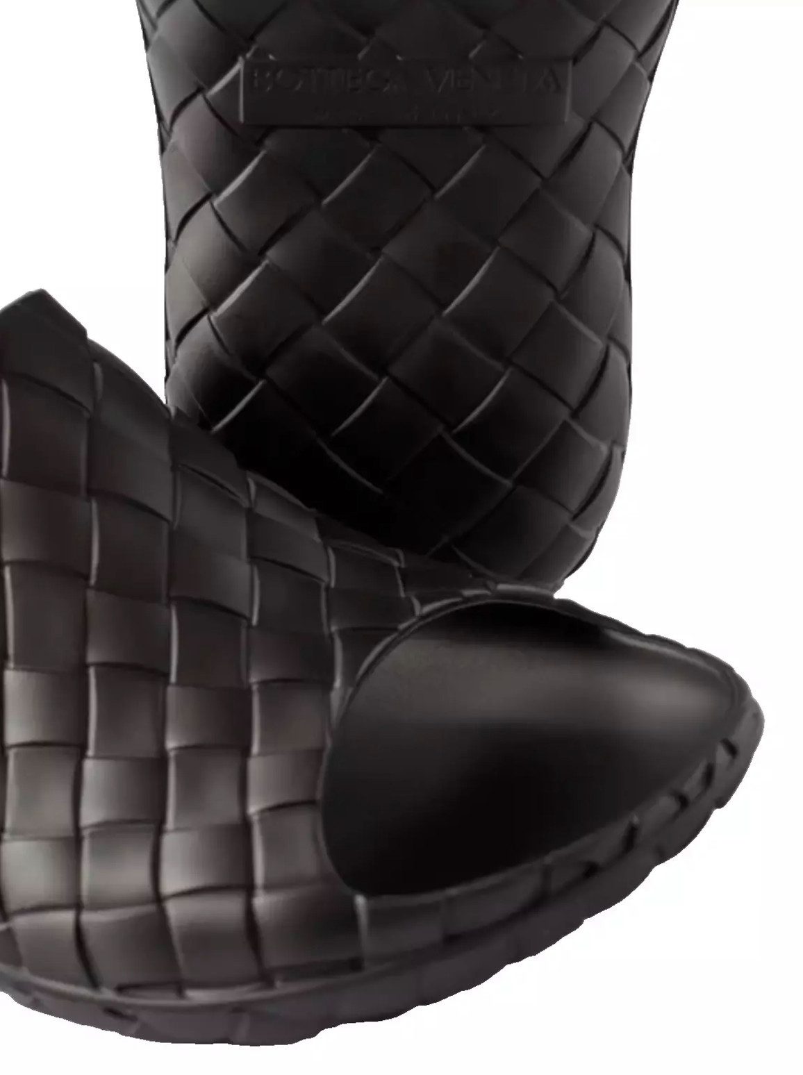 BOTTEGA VENETA Intreccio Sandalen Slides Beebee Schuhe Pantolette Intreccio-Technik, Ergonomische Fußbetten
