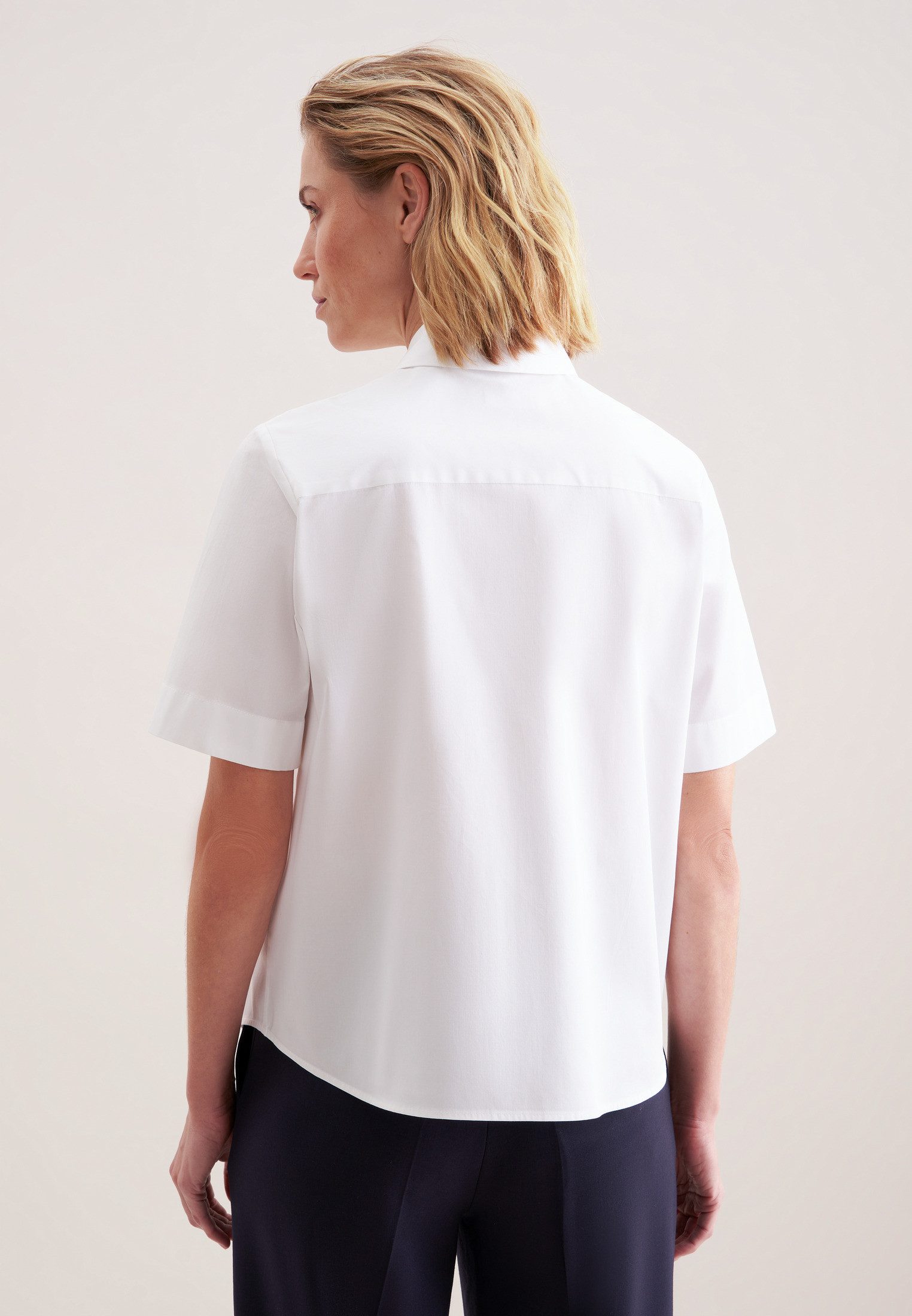 seidensticker Hemdbluse 1/2 Uni günstig online kaufen