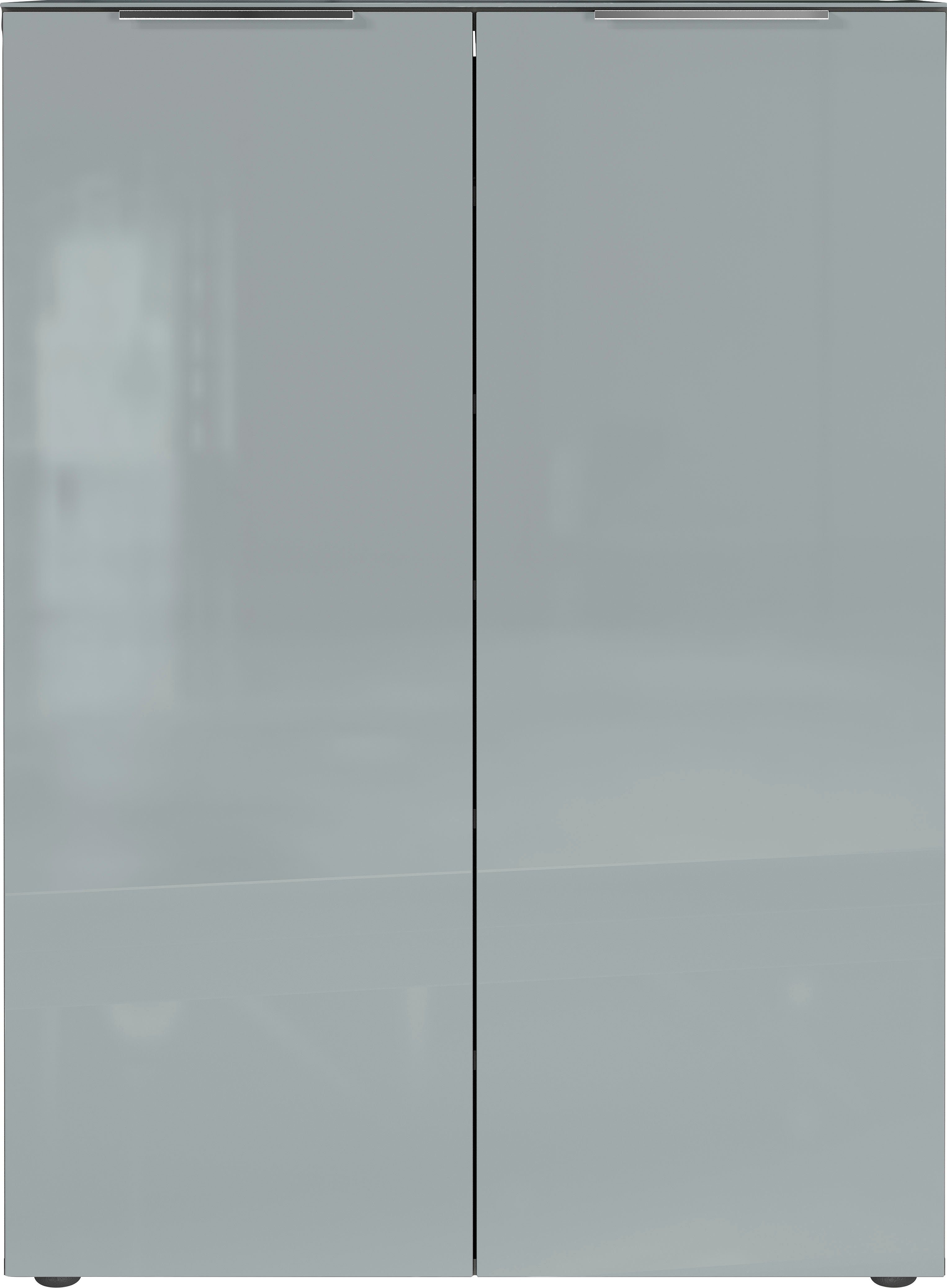 GERMANIA Schuhschrank Oakland mit Glasfront Breite: 87 cm, Türdämpfung, verstellbare Böden, Made in Germany – Bild 4 von 5
