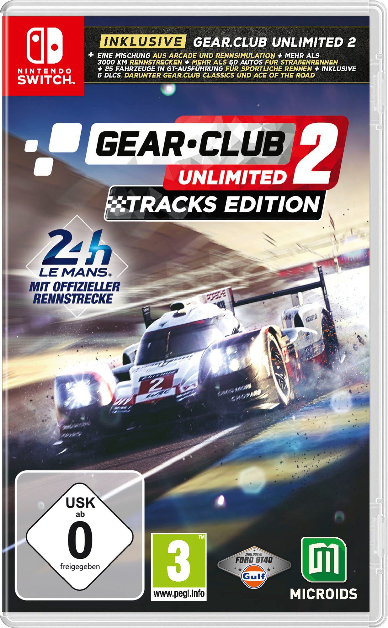 Image of Gear Club Unlimited 2: Tracks Edition Nintendo Switch