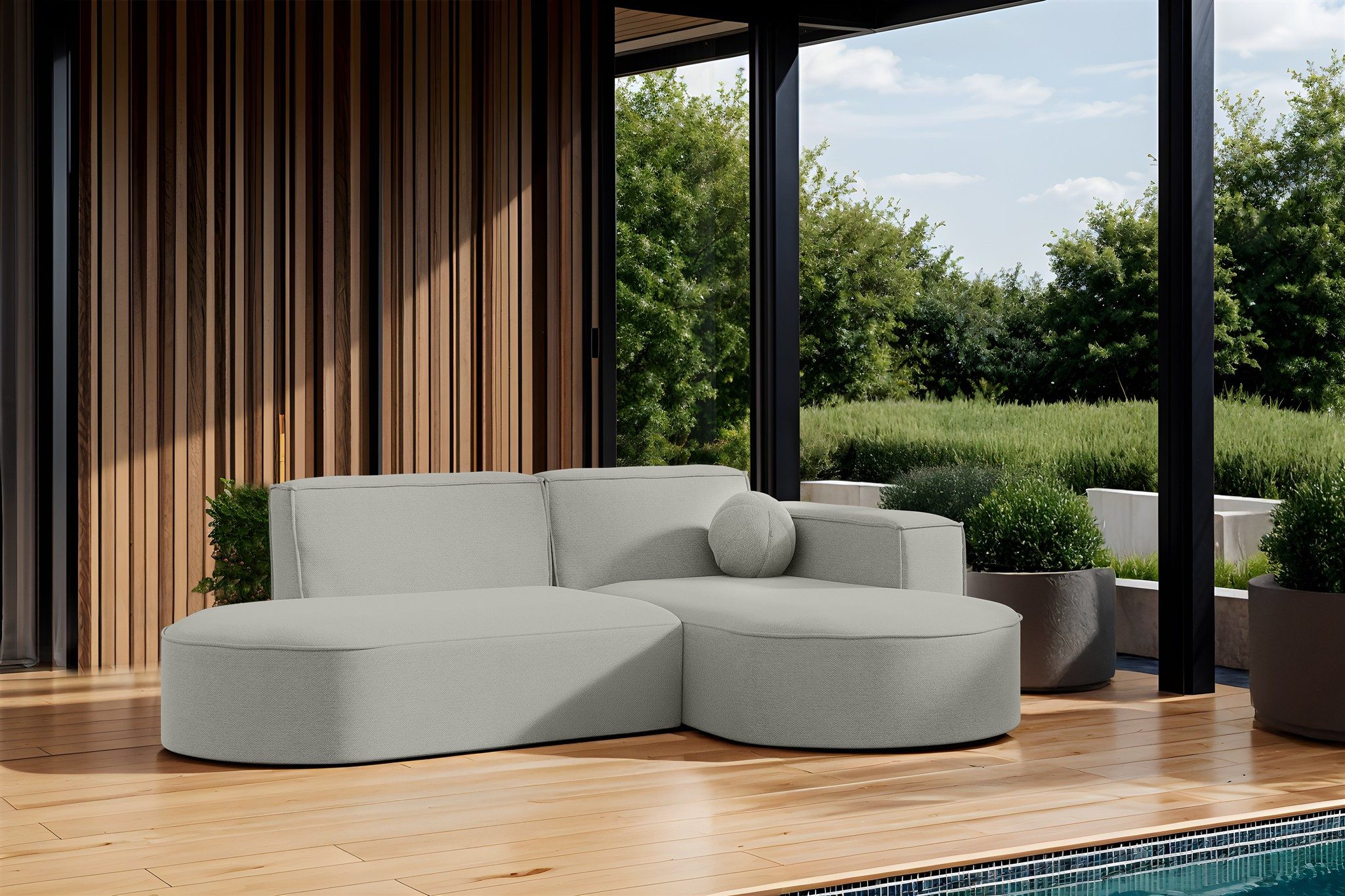 Loungesofa Gartenmöbel Gartensofa Ecksofa SUNDAY XS