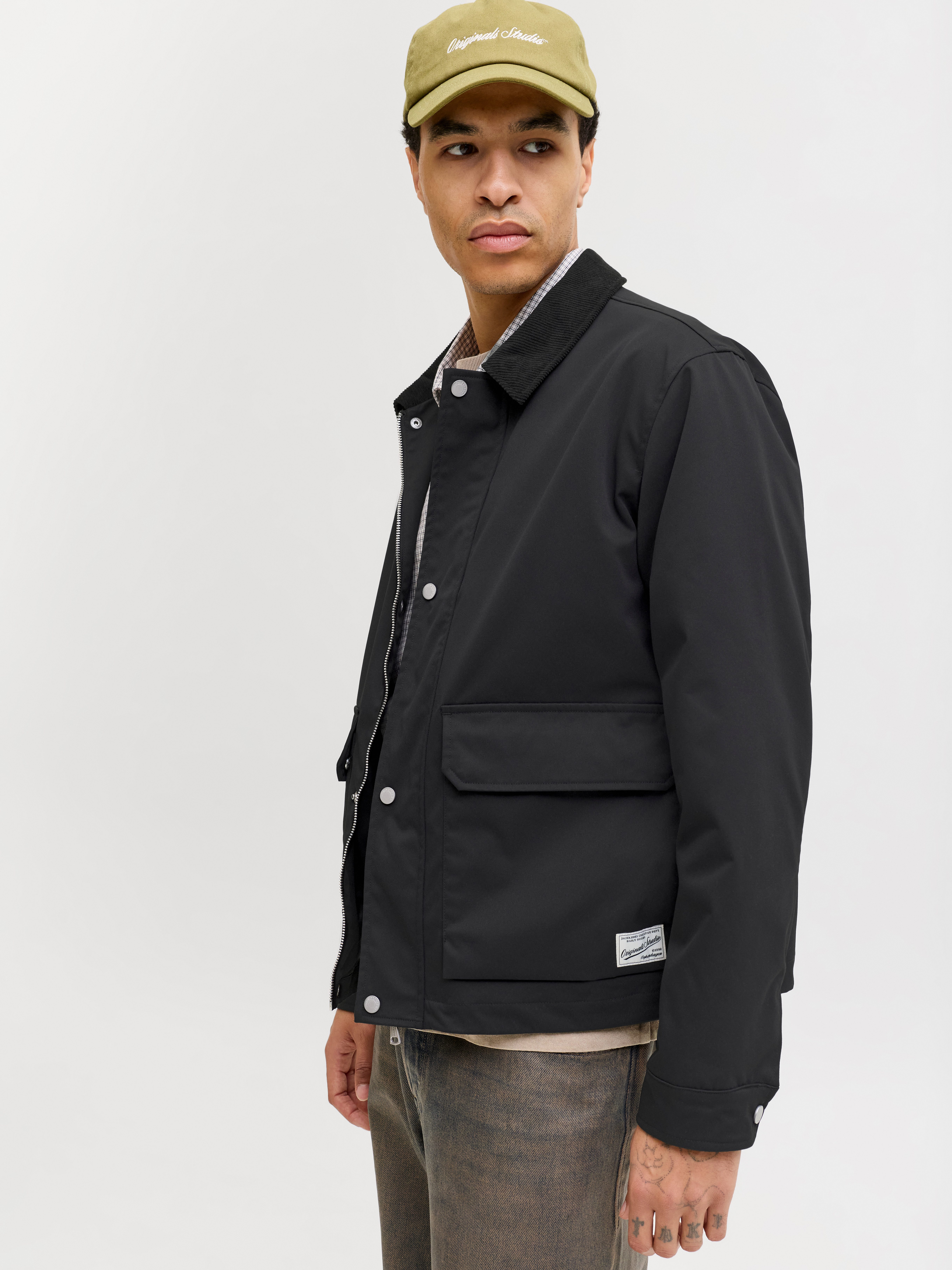 Jack & Jones Kurzjacke JORCATSKILLS BARN JACKET SN
