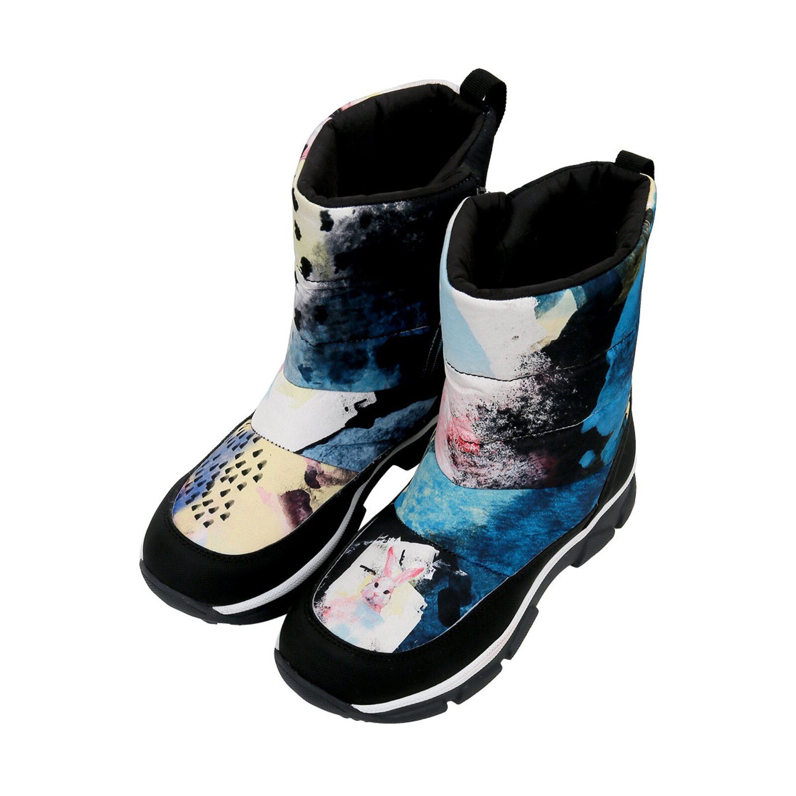DOGO Nortia Winterboot / Snowboot Lapin Muse Damen Stiefeletten Snowboots Handgefertigt
