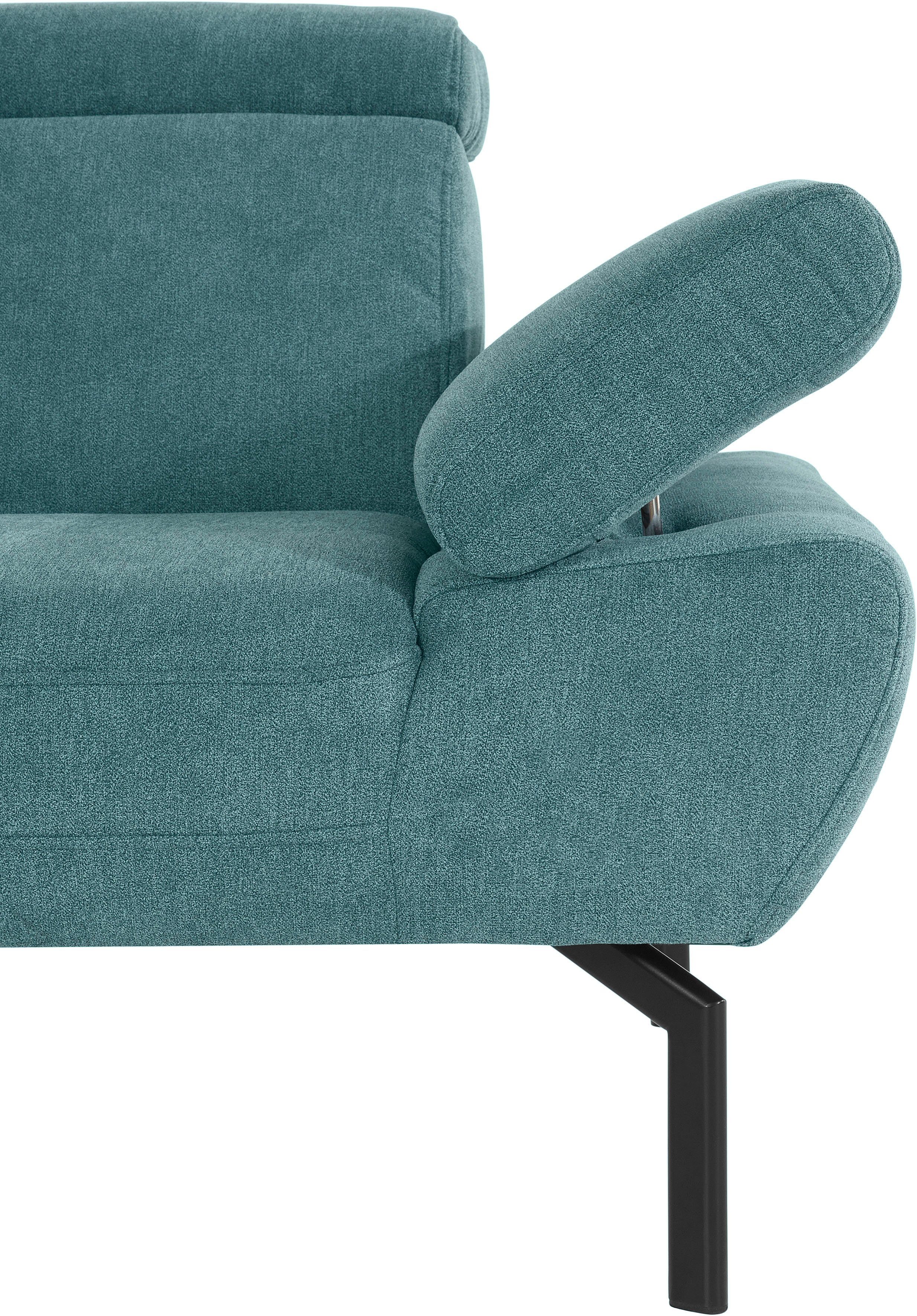 Places of Style Sessel mit Lederoptik Rückenverstellung, Luxus, wahlweise in Trapino Luxus-Microfaser