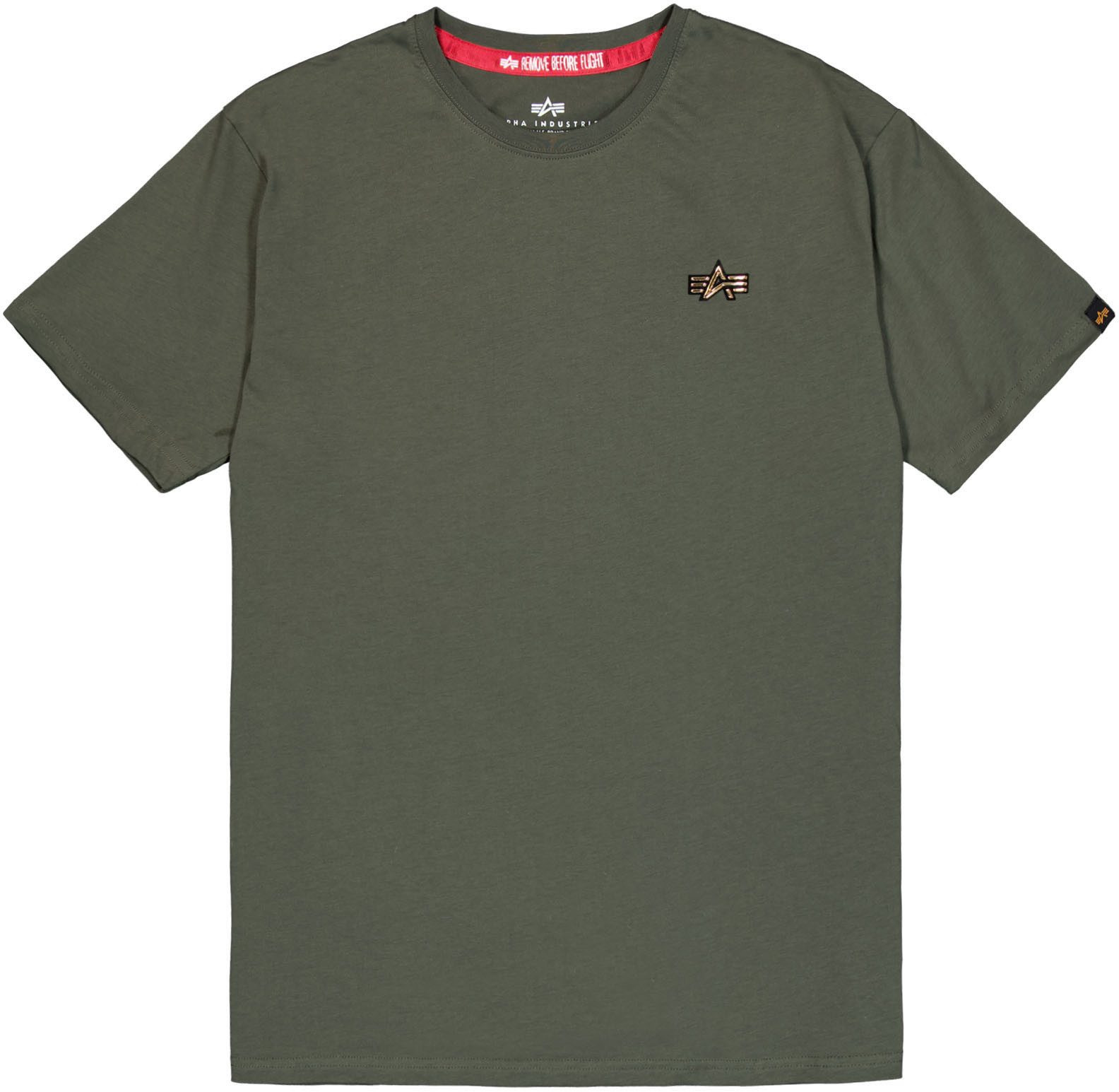 Alpha Industries Rundhalsshirt 3D Small Logo günstig online kaufen