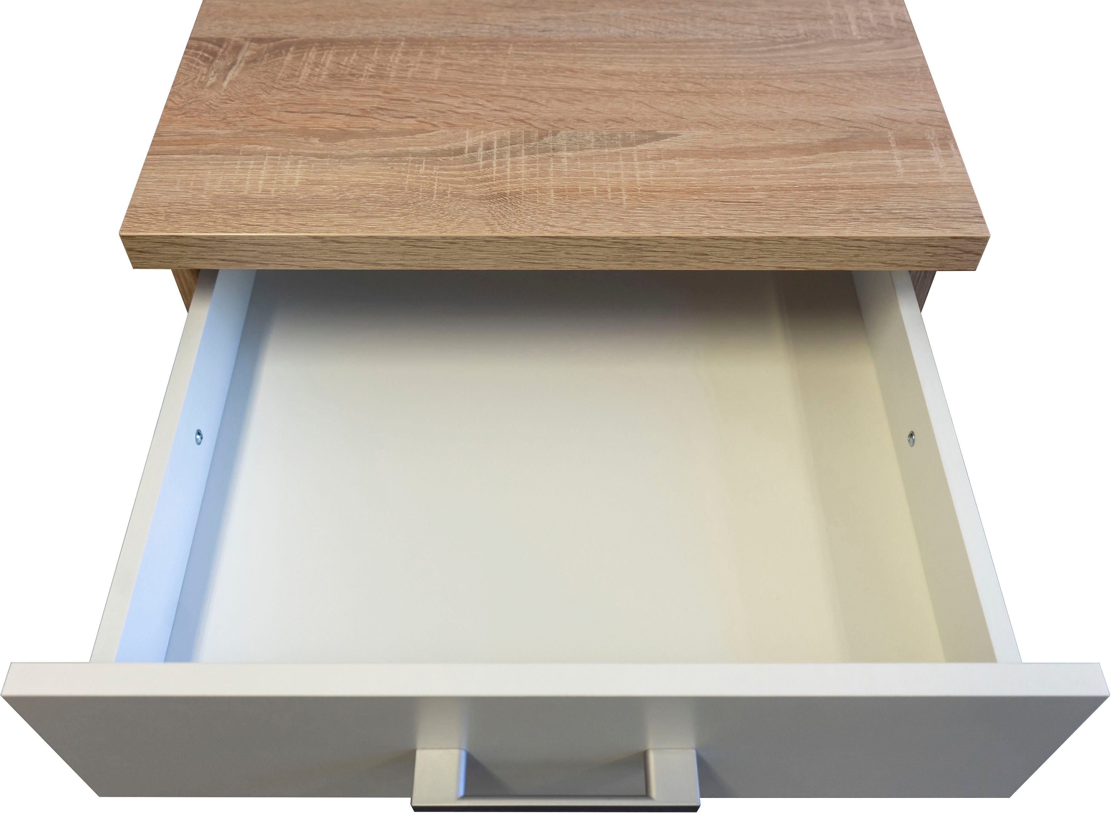 Flex-Well Unterschrank Samoa (B x H x T) 60 x 85/86 x 60 cm, mit praktischen Auszügen