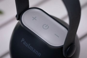 Paulmann LED Außen-Tischleuchte Akkuleuchte Cupulino IP44 3000K Transparent, Anthrazit, LED fest integriert, Warmweiß, dimmbar