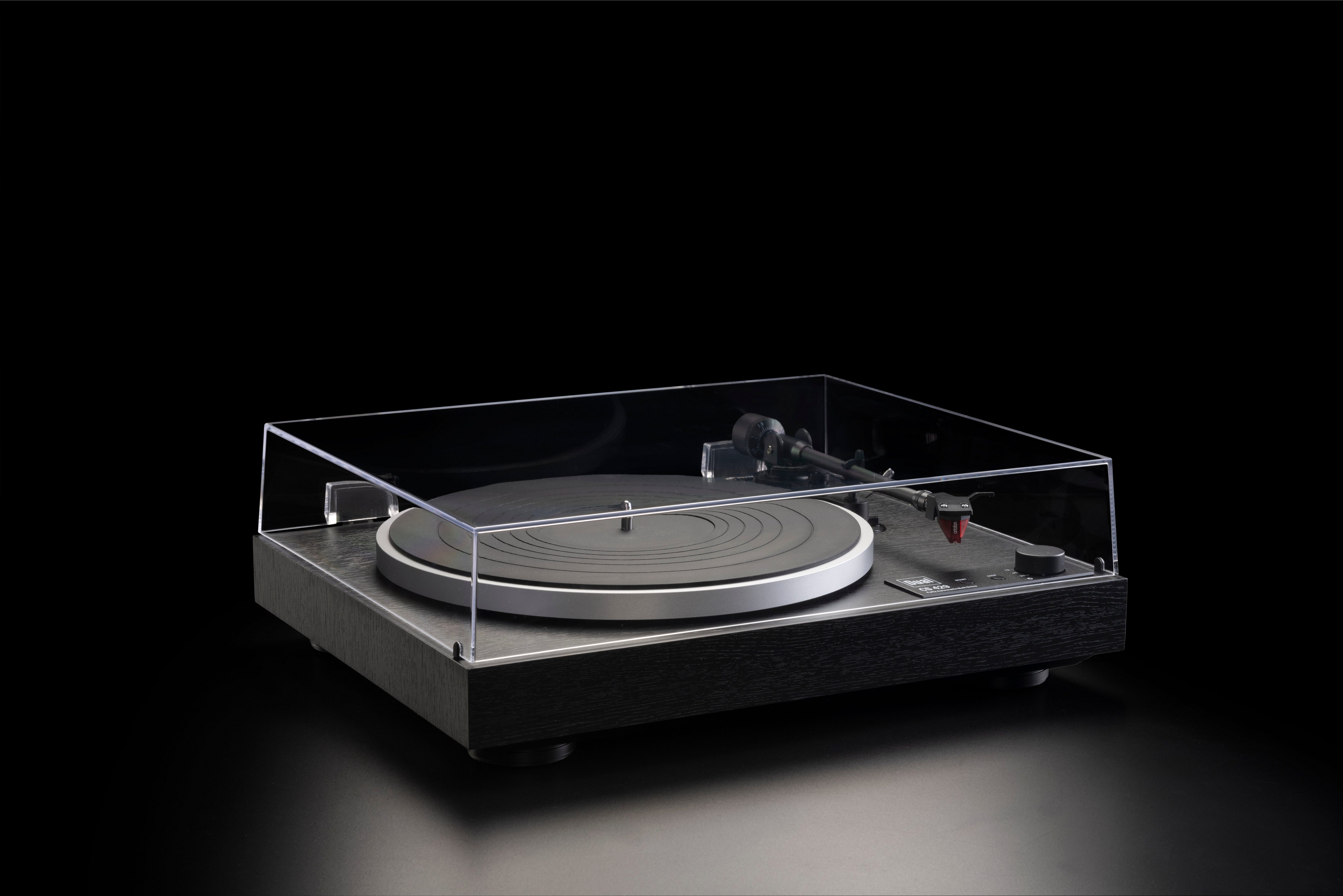 Dual CS 429 Plattenspieler (Riemenantrieb, Voll-Automat, abschaltbarer Phono-Vorverstärker, schwarz)