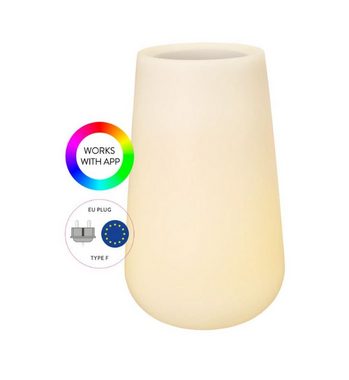 Elho Pflanzkübel ELHO Pure Cone Smart LED