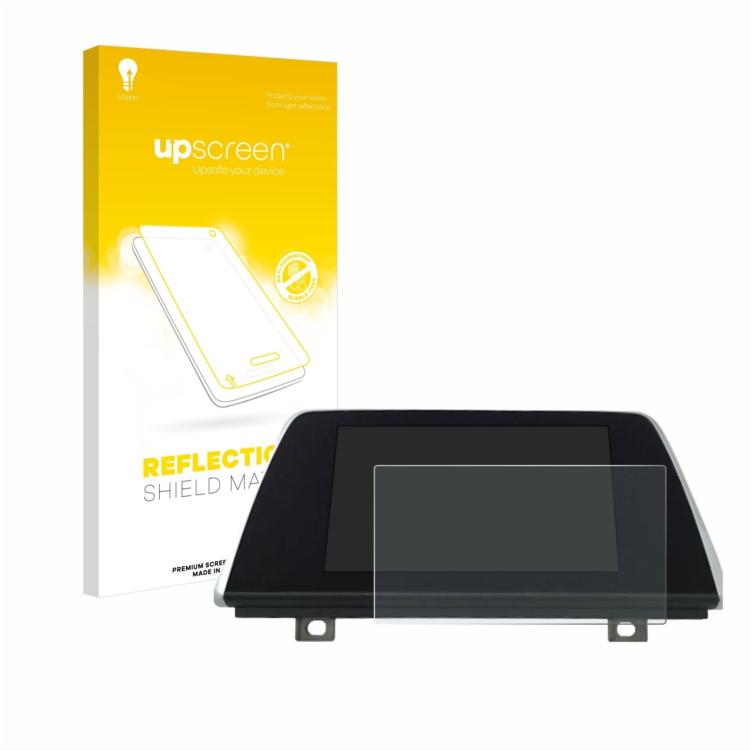 upscreen Displayschutzfolie Schutzfolie für BMW Professional 6.5", Displayschutz Schutz Folie Matt Entspiegelungsfolie