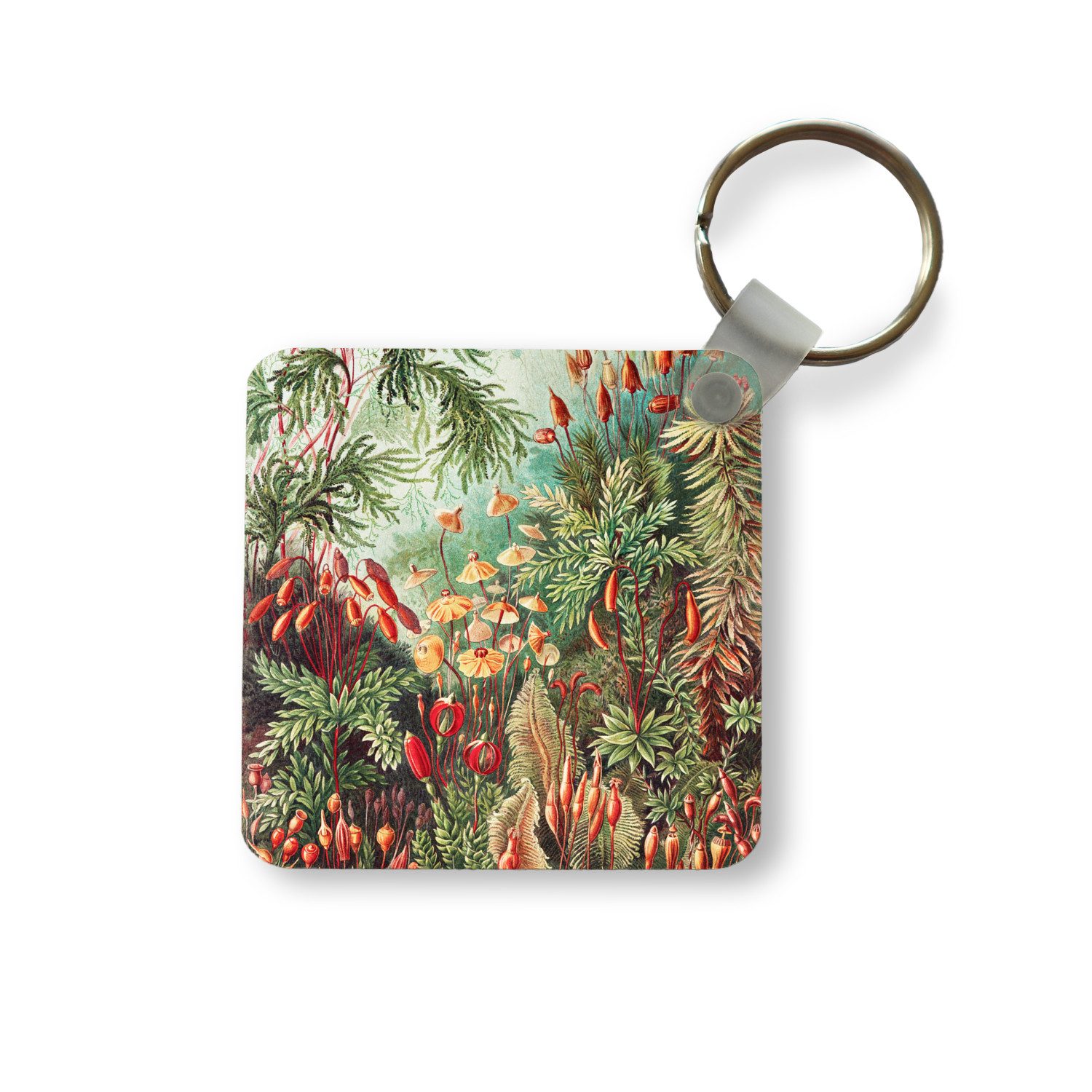 Schlüsselanhänger Blumen - Kunst - Vintage - Natur - Botanisch