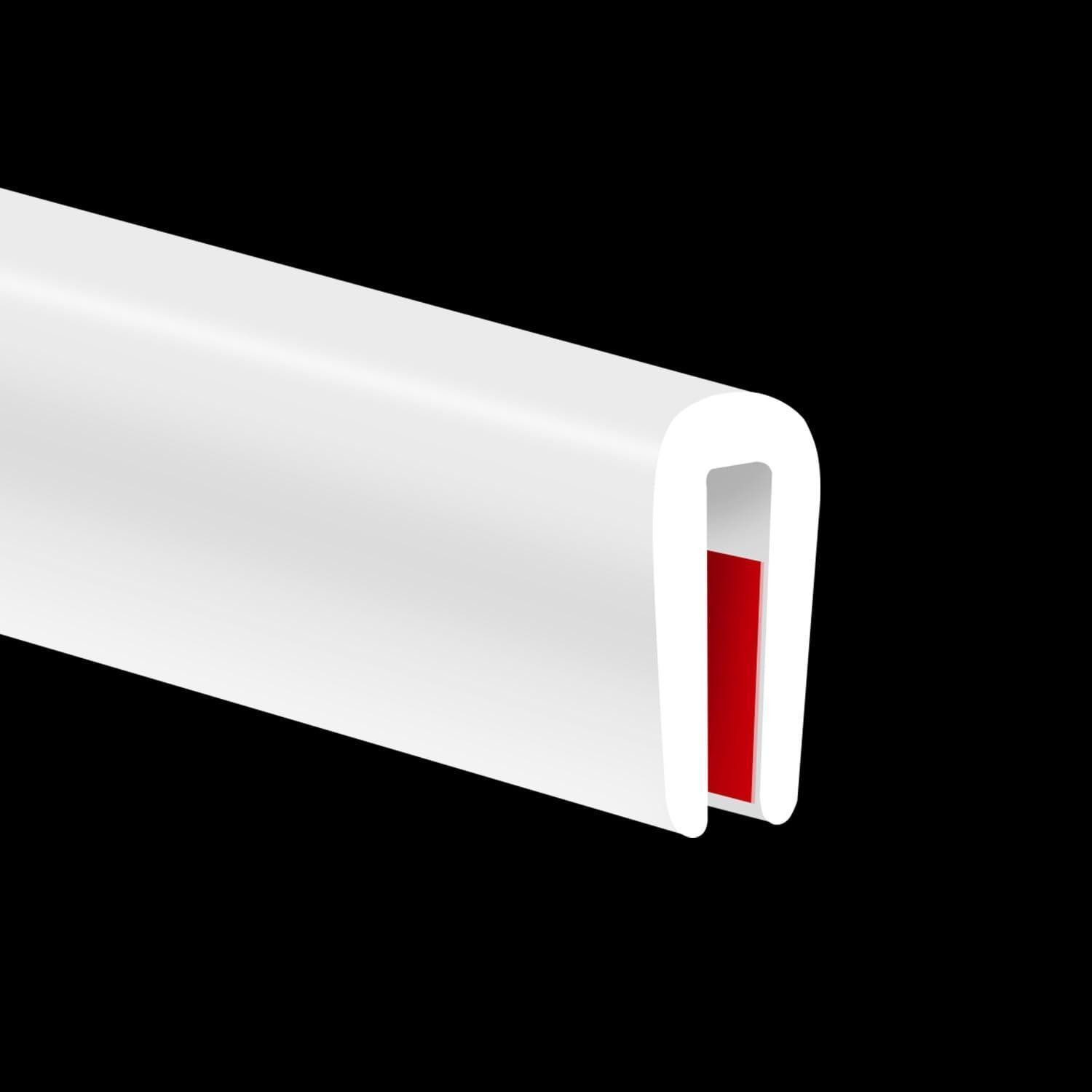LuxusKollektion Ladekantenschutz Kantenschutz Gummi Schlitzbreite 1 mm passend für 0 2 mm 6 m