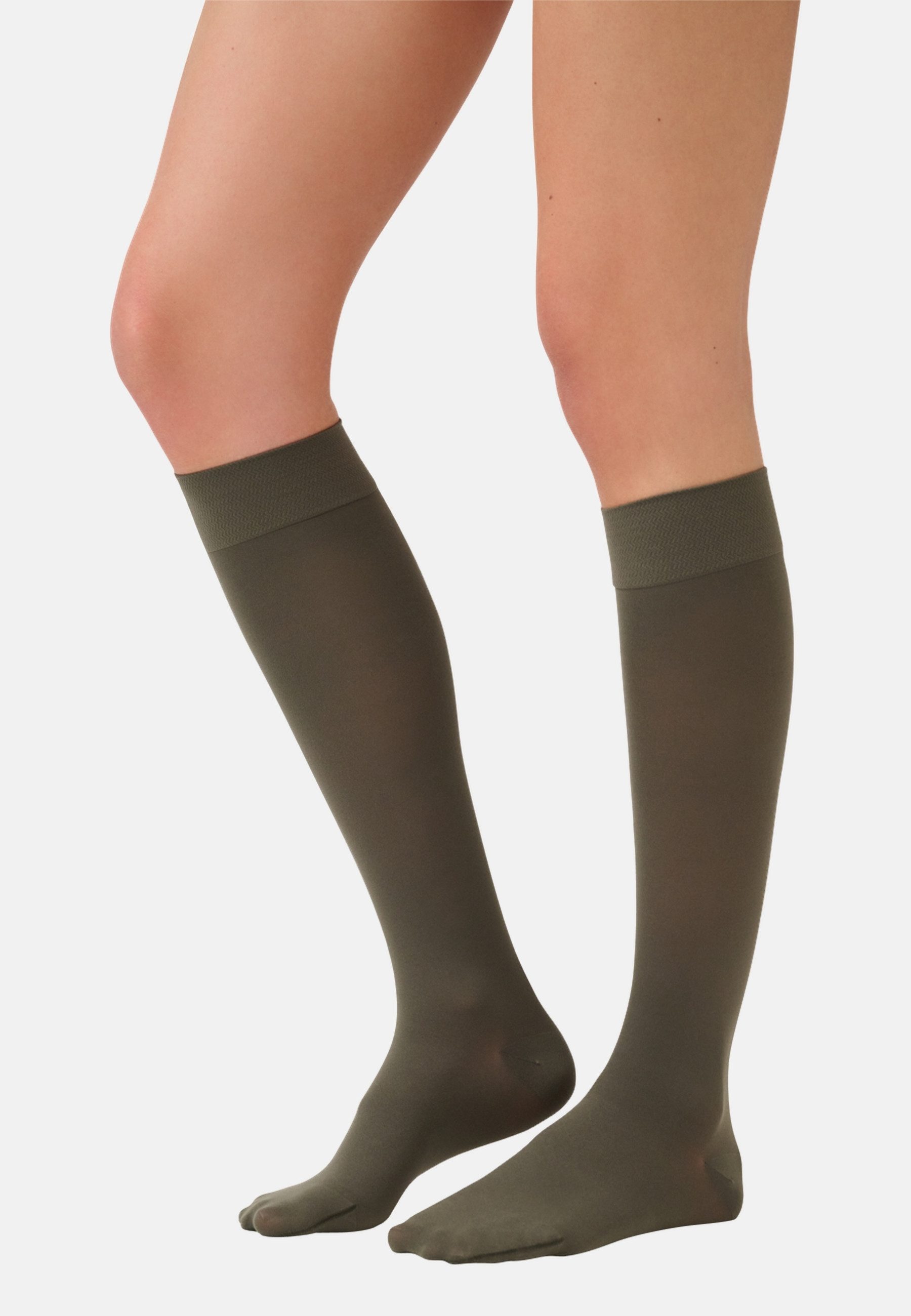 ITEM m6 Kniestrümpfe Soft Touch Conscious 50 DEN Kompression, matter Look, leichte Beine, atmungsaktiv, ultrasoft