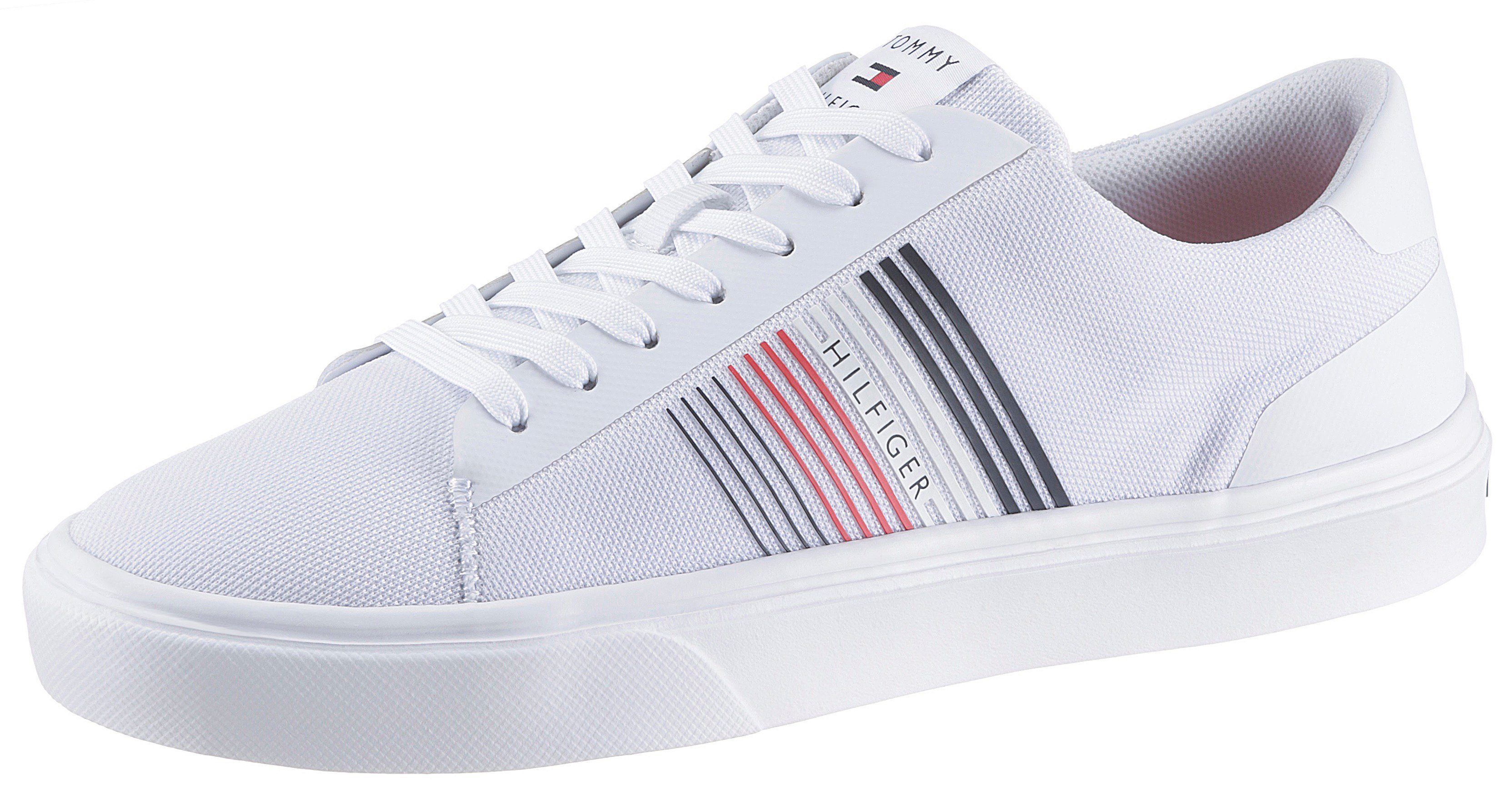 tommy hilfiger lightweight stripes knit sneaker
