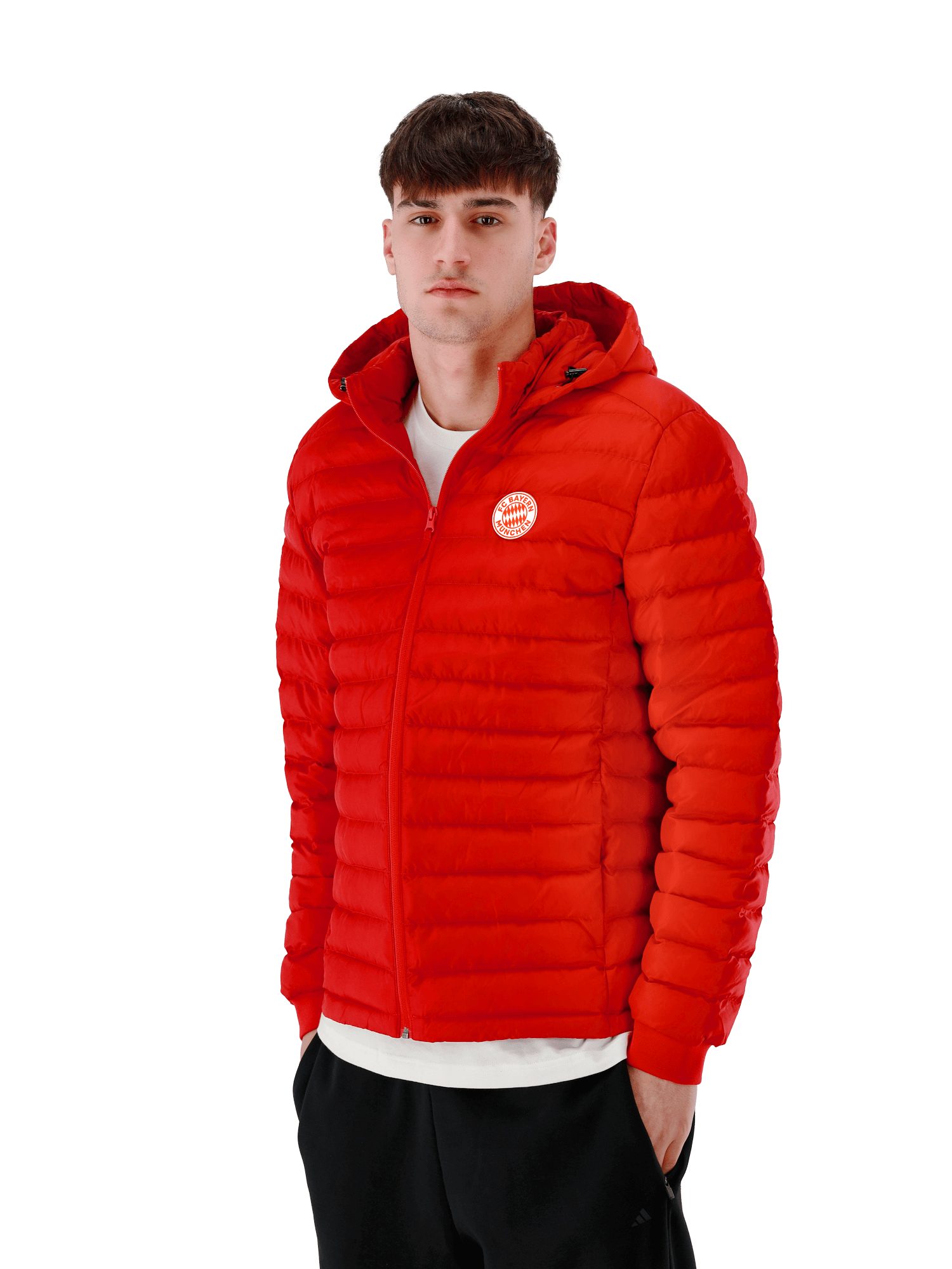 FC Bayern München Windbreaker FC Bayern München, Steppjacke, Unisex, Rot