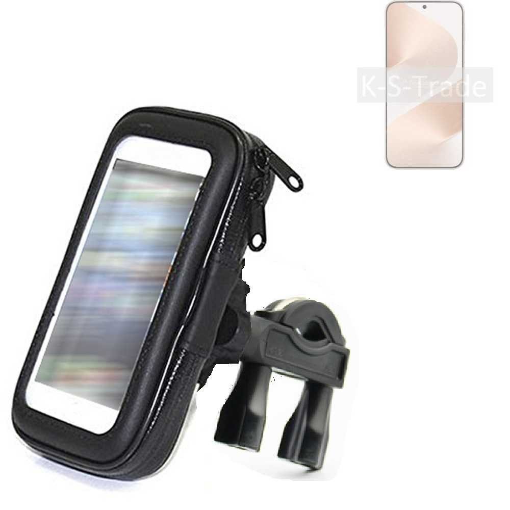 K-S-Trade Smartphone-Halterung für Huawei Pura 80, (Fahrrad-Halterung Handy-Halterung Halter Lenkstange)