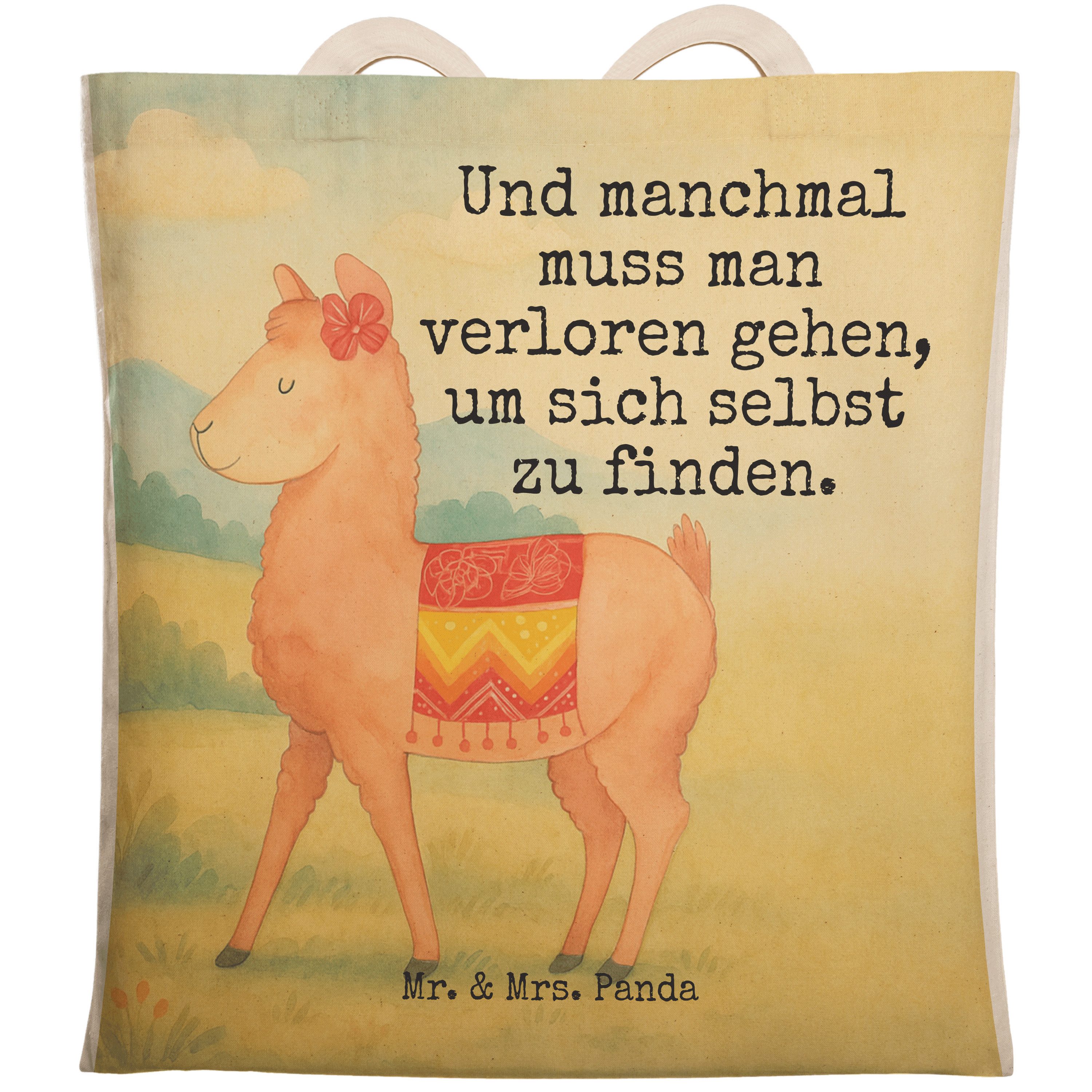 Tragetasche Alpaka Stolz Design, Tote Bag, Weiß, Beutel, Einkaufstasche, shopping