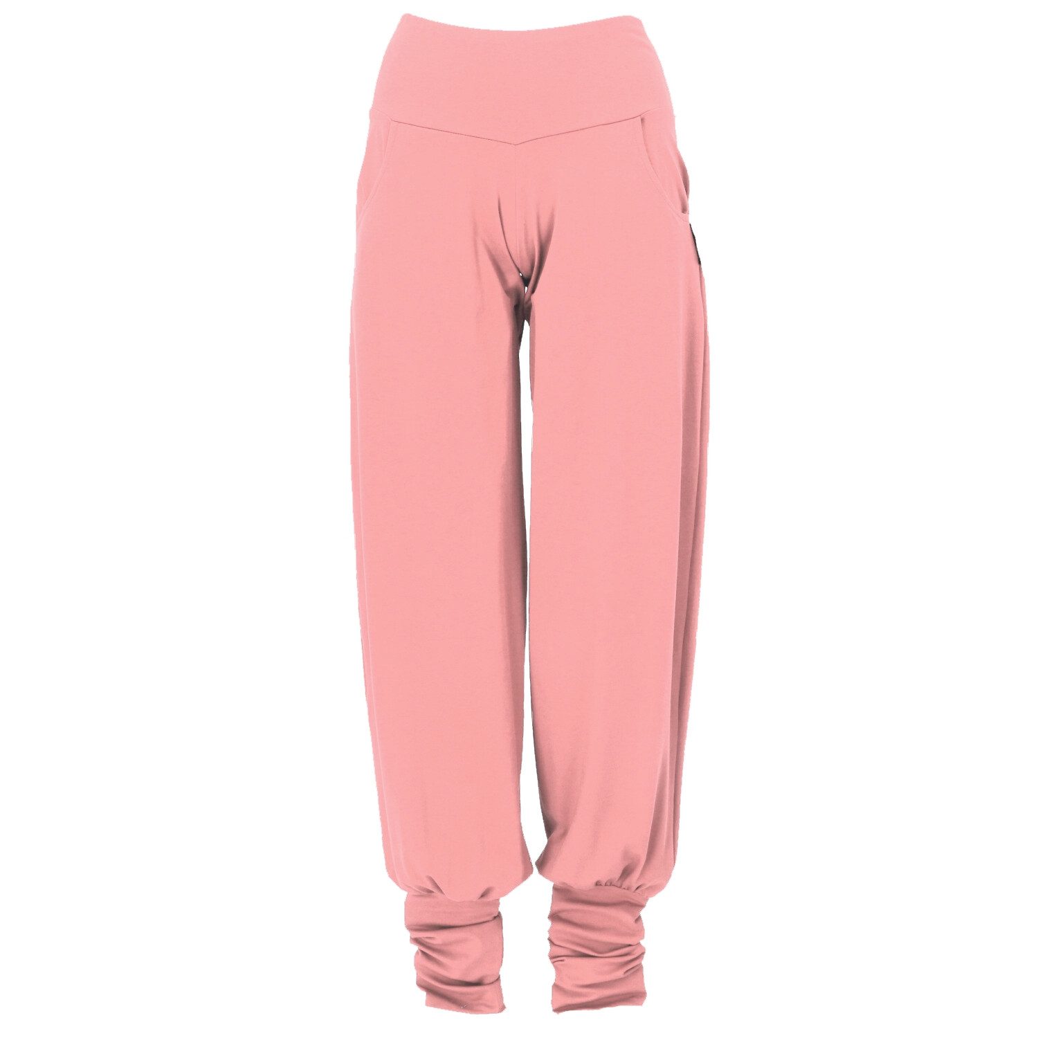 Guru-Shop Relaxhose Yogahose mit langen Beinbündchen, günstig online kaufen