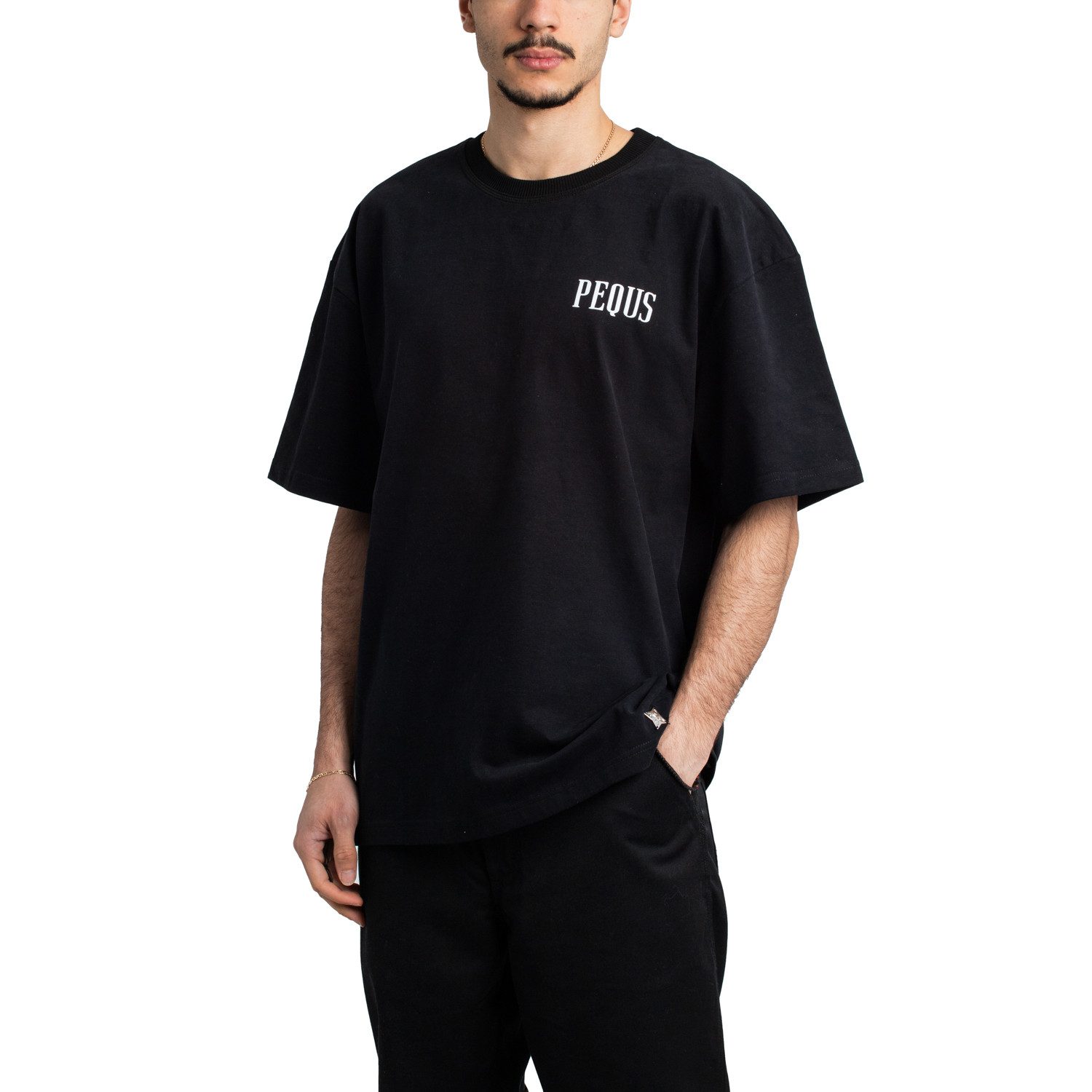 PEQUS T-Shirt Pequs Mythic Logo Tee günstig online kaufen