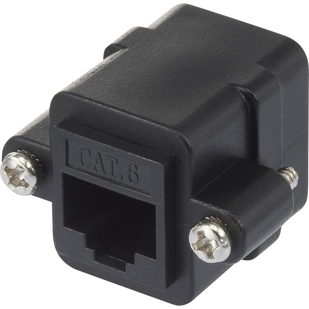 Renkforce RJ45 Netzwerk Adapter CAT 6 [1x RJ45-Buchse - 1x RJ45-Buchse Adapter