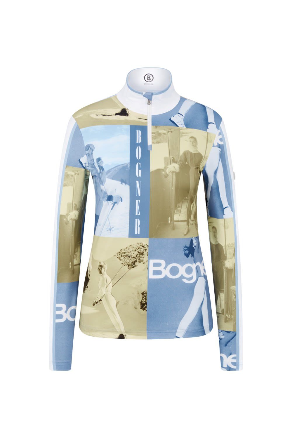 Bogner Multicolor Sport BOGNER Ladies Langarmshirt Damen Langarm-Shirt Beline1 - Blue
