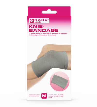 HARO-MC Kniebandage »Haro sports Knie-Bandage für Sport, Alltag, für Damen und Herren«, stabilisierend