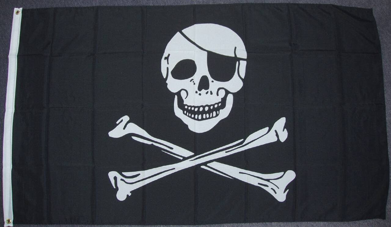 flaggenmeer Flagge Pirat 80 g/m²