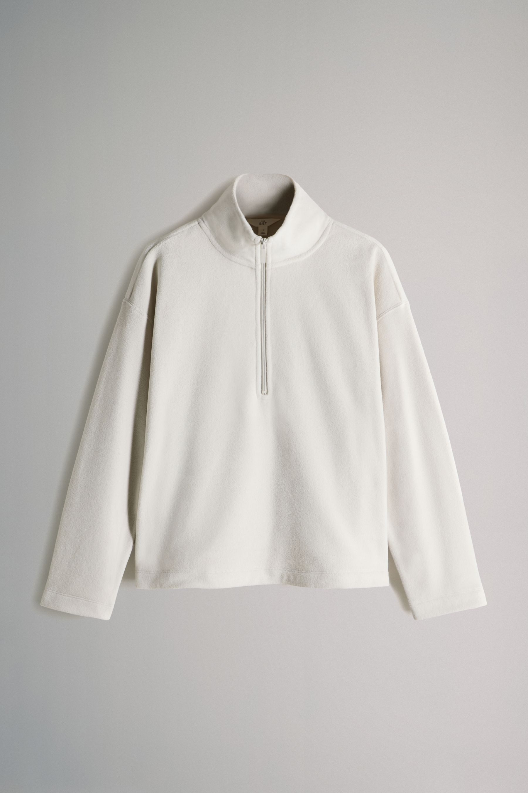 The Set Fleecepullover The Set Microfleece-Oberteile mit RV, 3er-Pack (3-tl günstig online kaufen