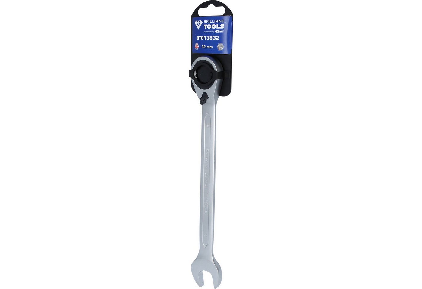 Thumbnail - Brilliant Tools Maulschlüssel BRILLIANT TOOLS Ratschenringschlüssel umschaltbar 32 mm - BT01383...