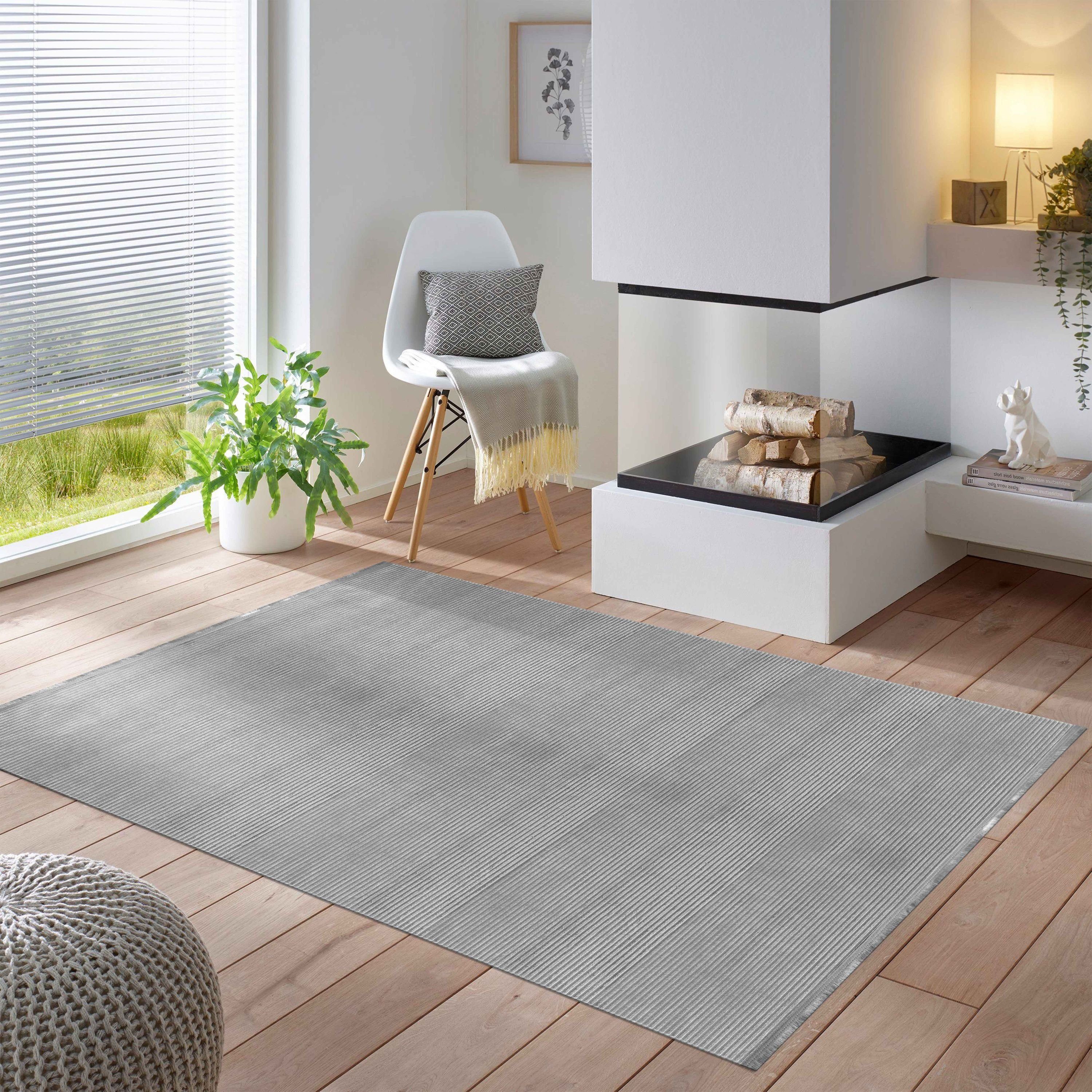 SIMPEX24 Teppich Unicolor - Einfarbig, Rechteckig, günstig online kaufen