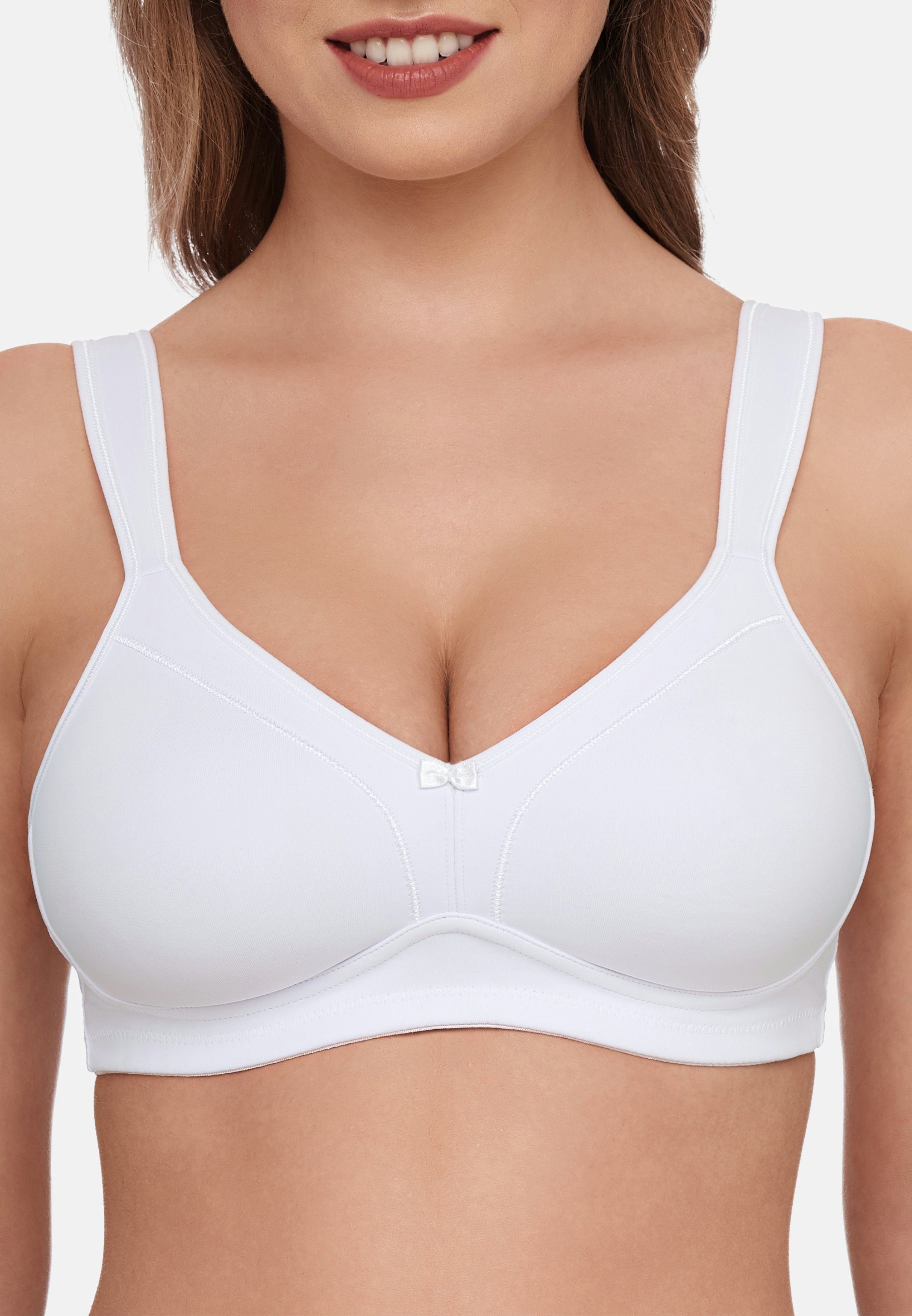 Susa Bügelloser BH Comfort Topsy (1-tlg) BH ohne Bügel - Nahtlose Cups, Sorgt für sicheren Halt