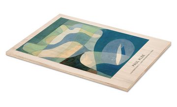 Posterlounge Holzbild Paul Klee, Light Broadening II, 1929, Malerei