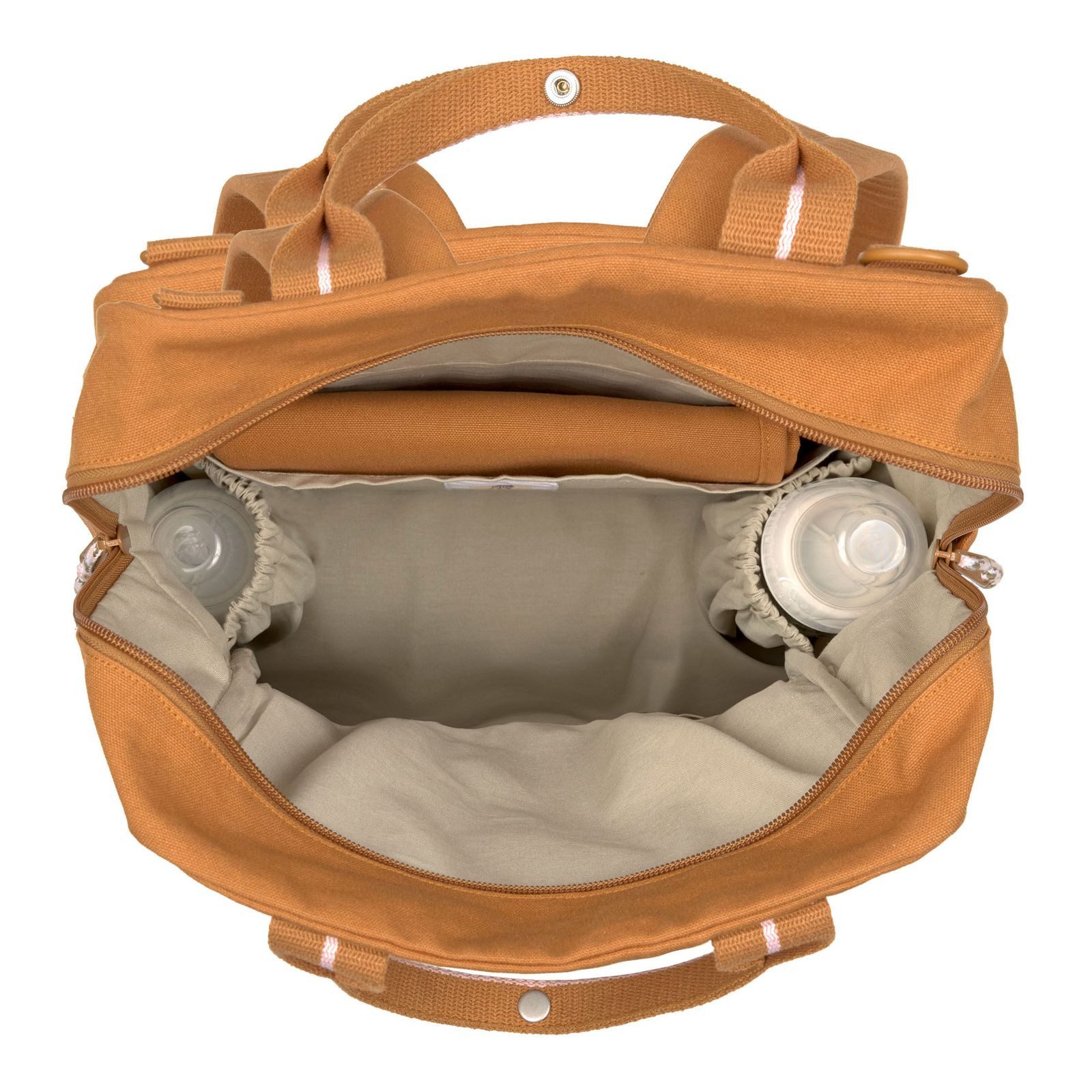 LÄSSIG Wickeltasche Backpack Big Gots (Set, 2-tlg)