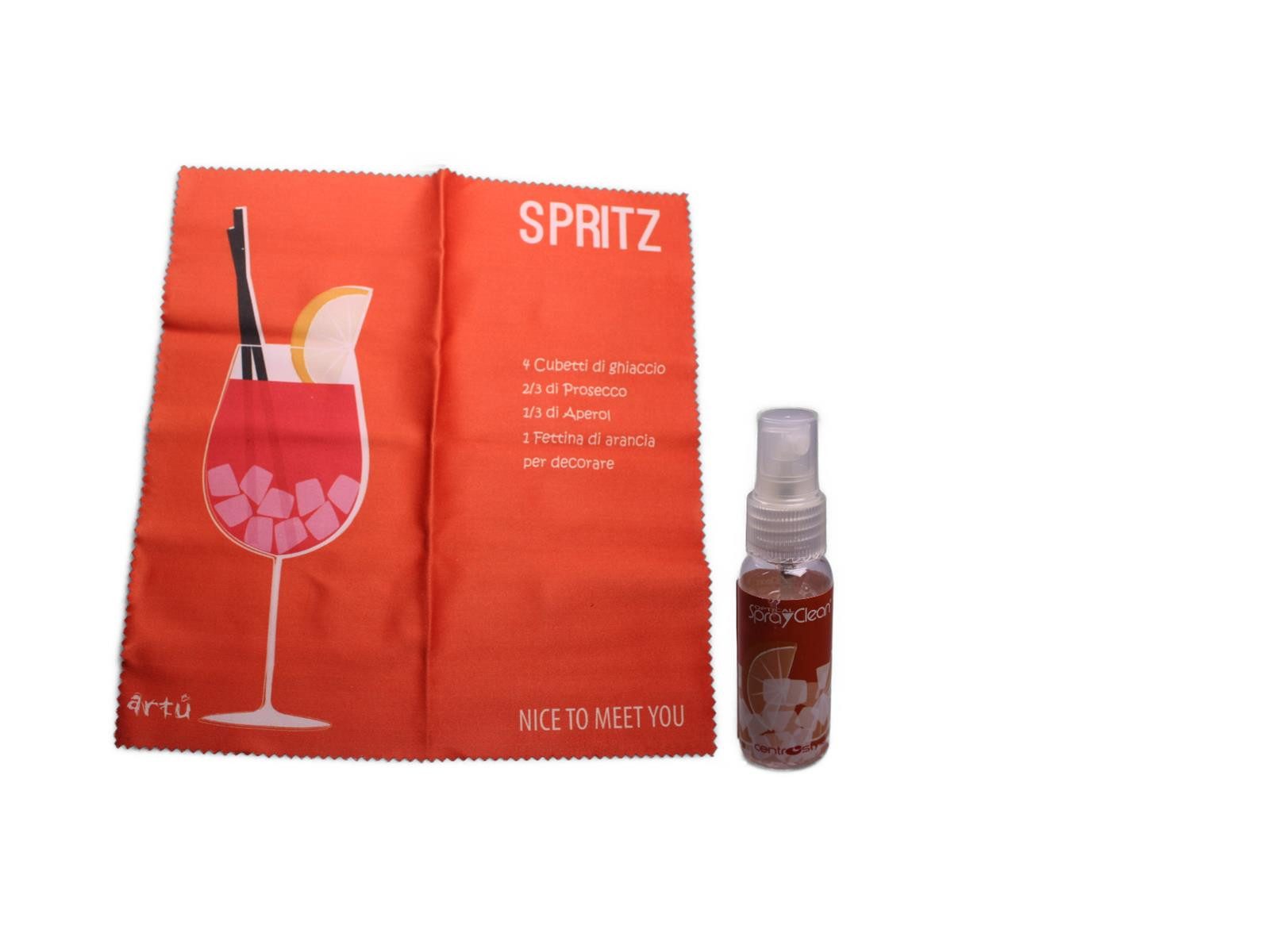 optiker-dietrich.de Reinigungsset für Brillen Set Spritz Reinigungsspray (Tuch + Spray)