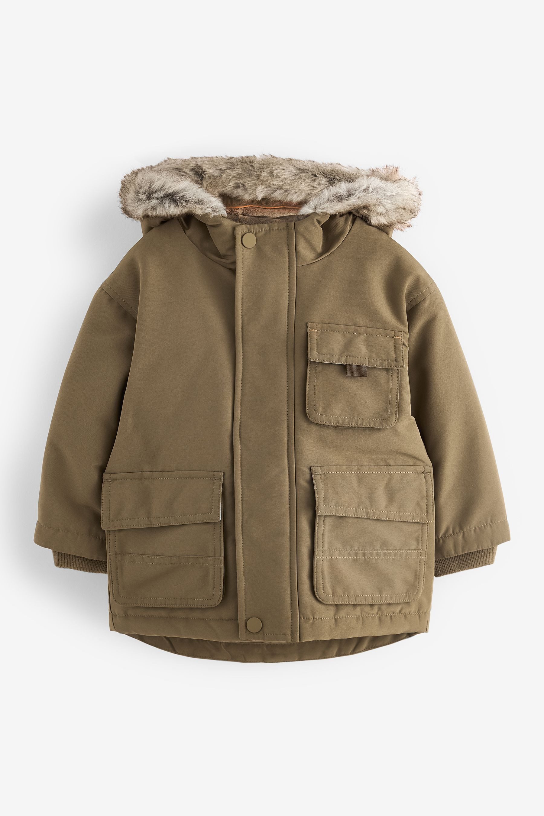Next Parka Parka mit Kunstfellkapuze (1-St) günstig online kaufen