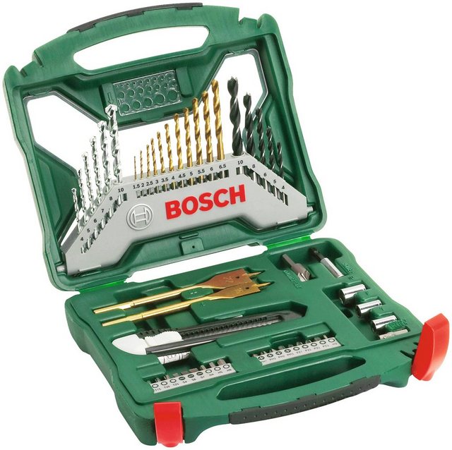 Bosch Home & Garden Bohrer- und Bitset »X-Line Titanium«, Set, 50-St.