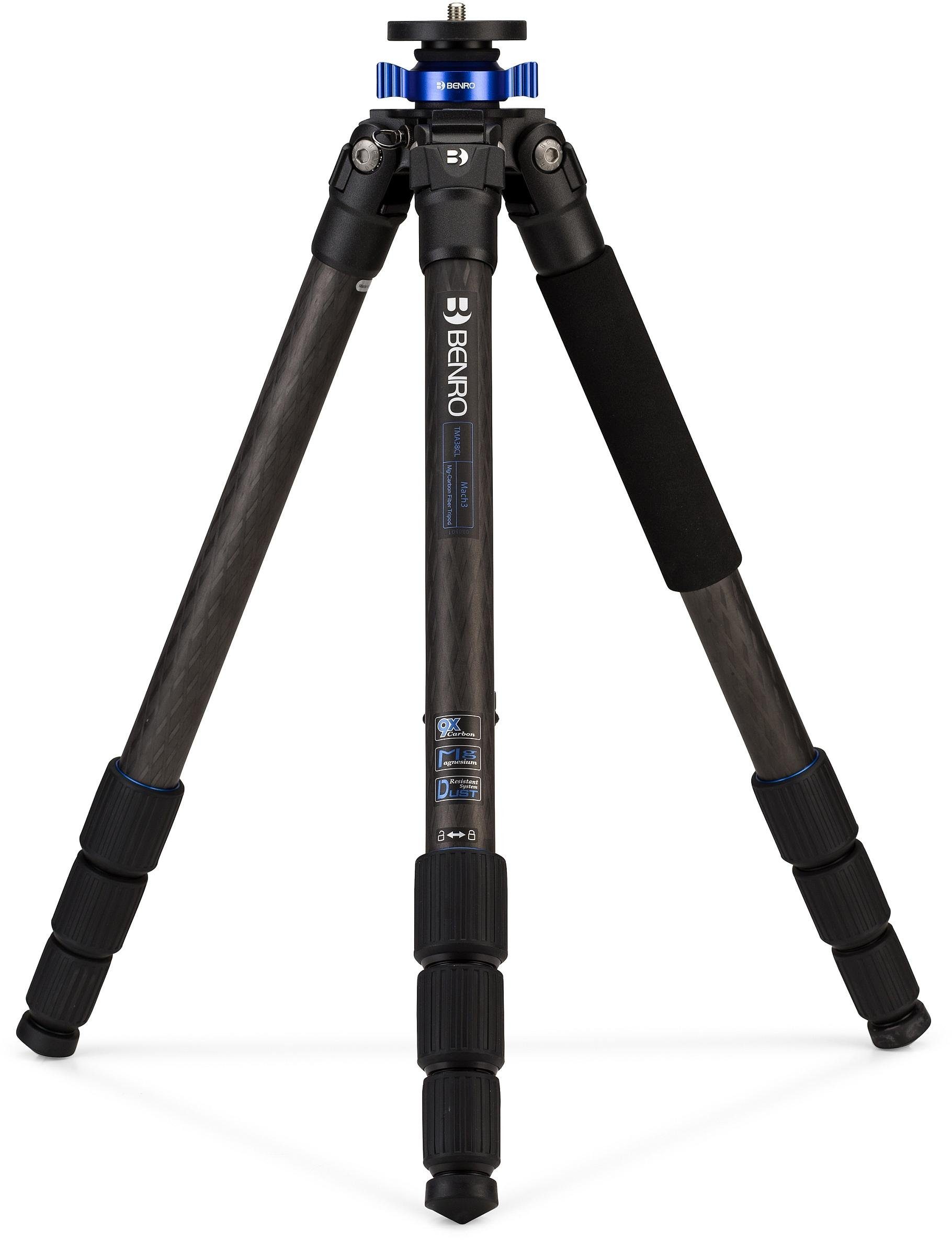 Benro TMA28A Mach3 Tripod Series 2 Aluminium 4 Sektionen Stativhalterung