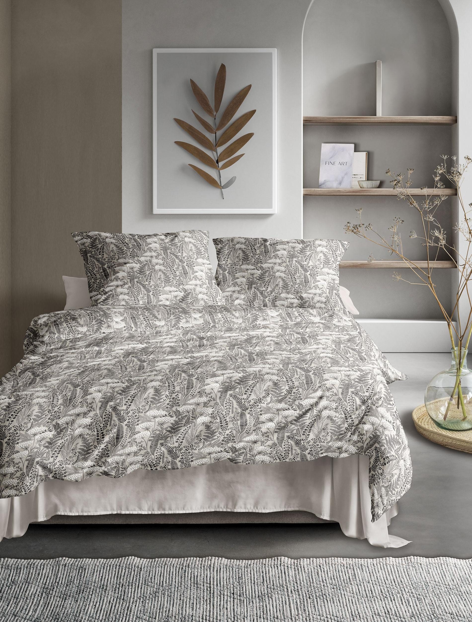 Irisette Bettwäsche Lotus 8569, Satin, 2 teilig, atmungsaktiv