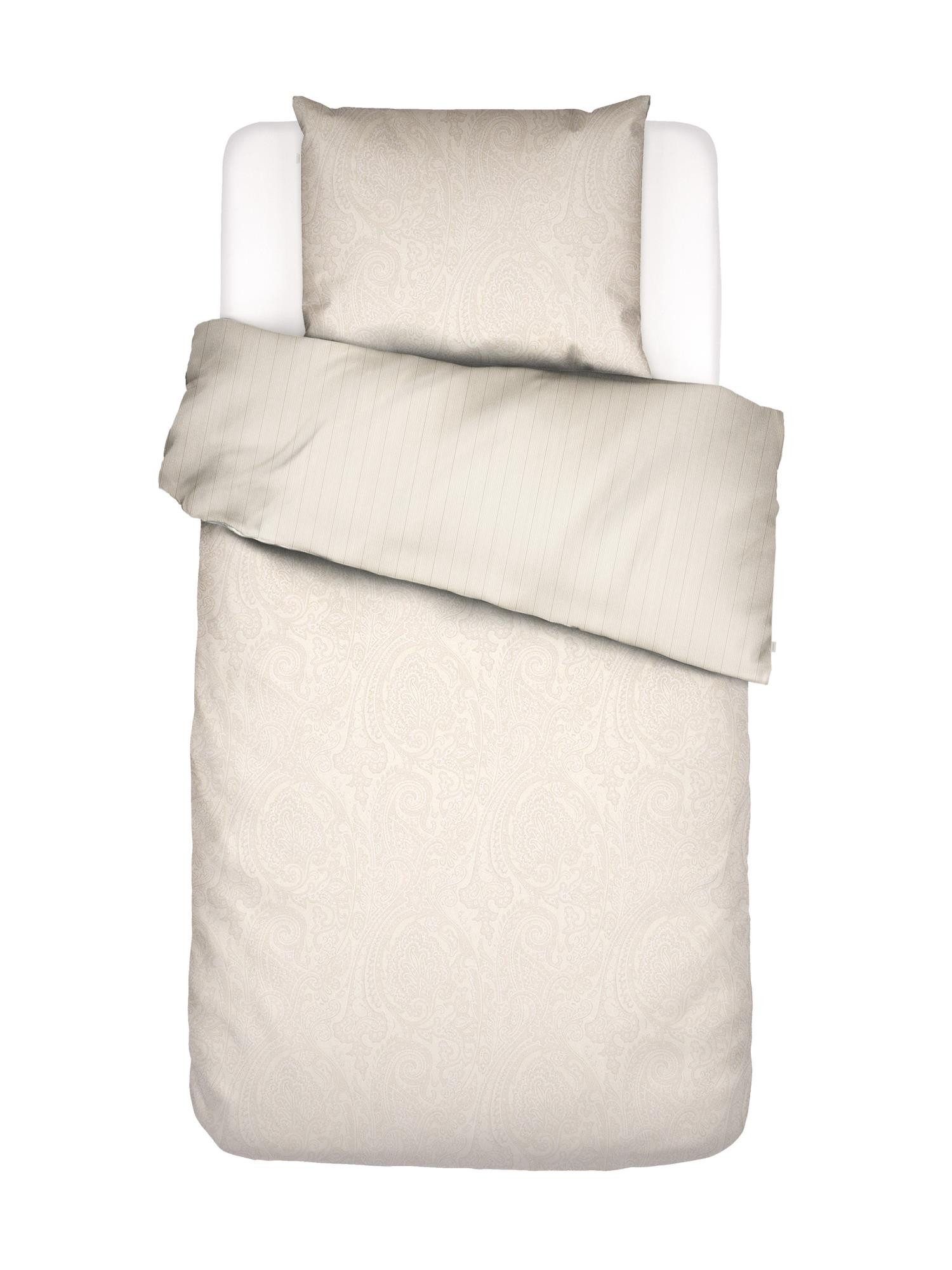 Essenza Bettwäsche Fabrice, Satin, 2 teilig, mit Wellenmuster günstig online kaufen