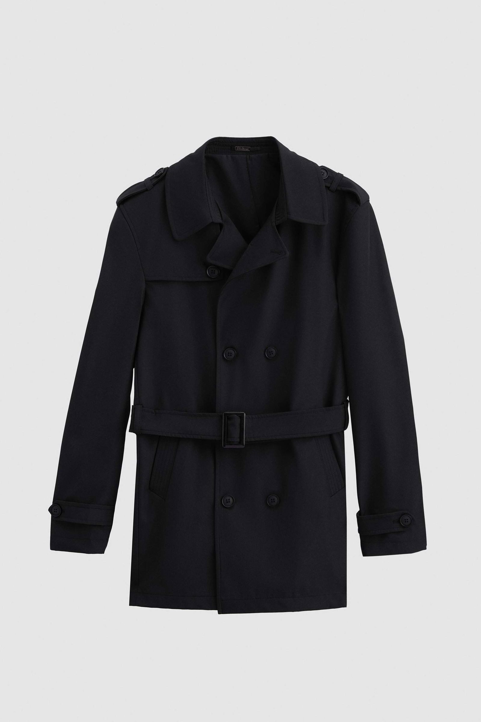 D'S DAMAT Trenchcoat Ds Damat Regular Fit Epaulette Belted Top Coat/Trenchcoat – Bild 5 von 5