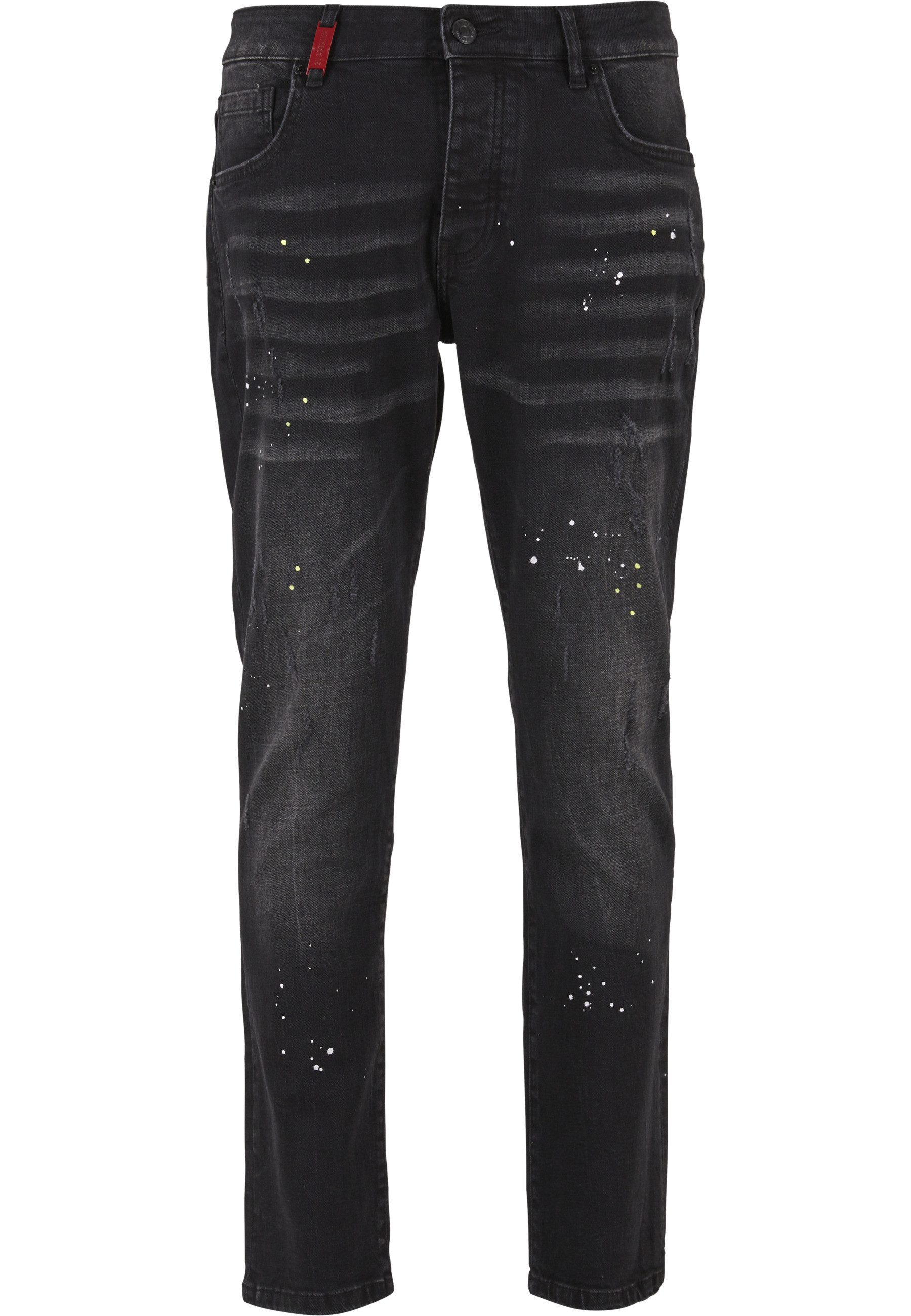 2Y Premium Bequeme Jeans 2Y Premium 2Y HECTOR DESTROYED SLIM FIT JEANS