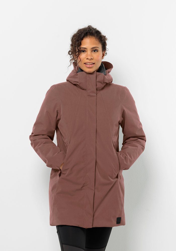 Jack Wolfskin Funktionsmantel SALIER COAT wild-ginger