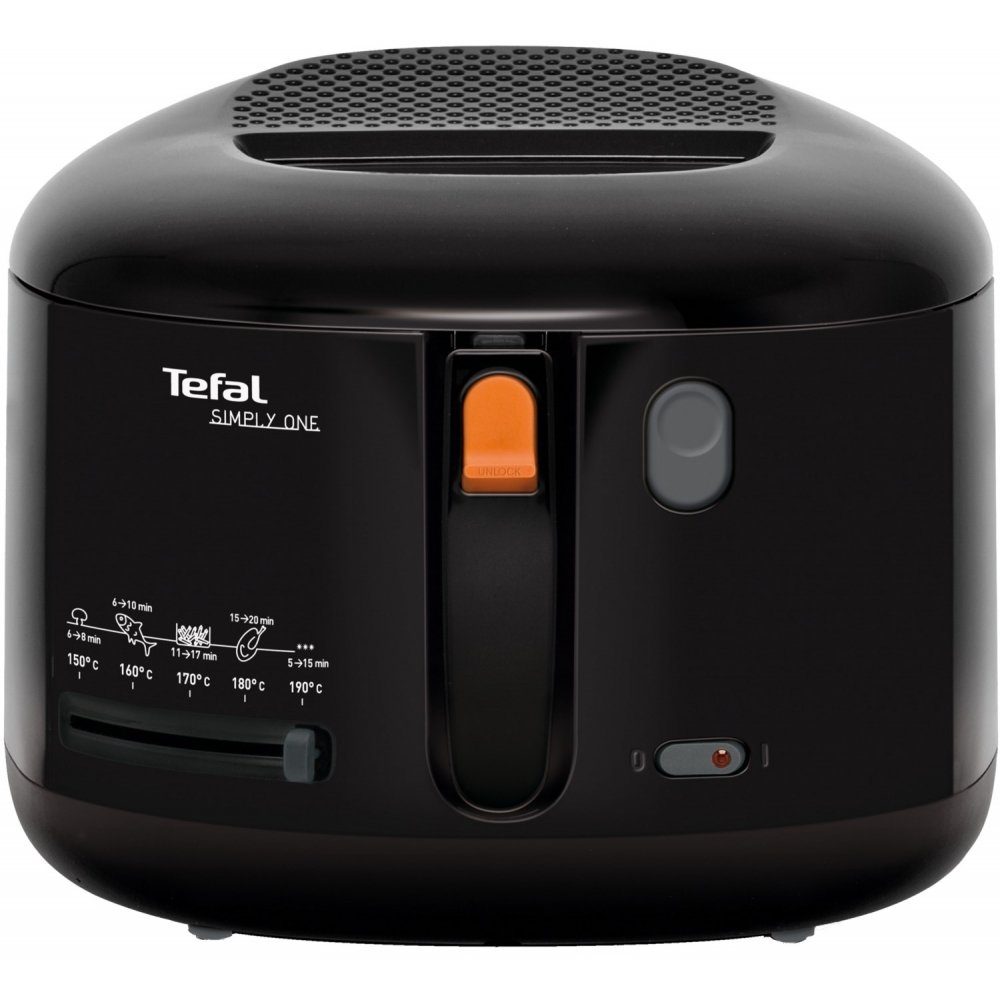 Fritteuse Tefal schwarz FF1608 Simply Fritteuse - - One