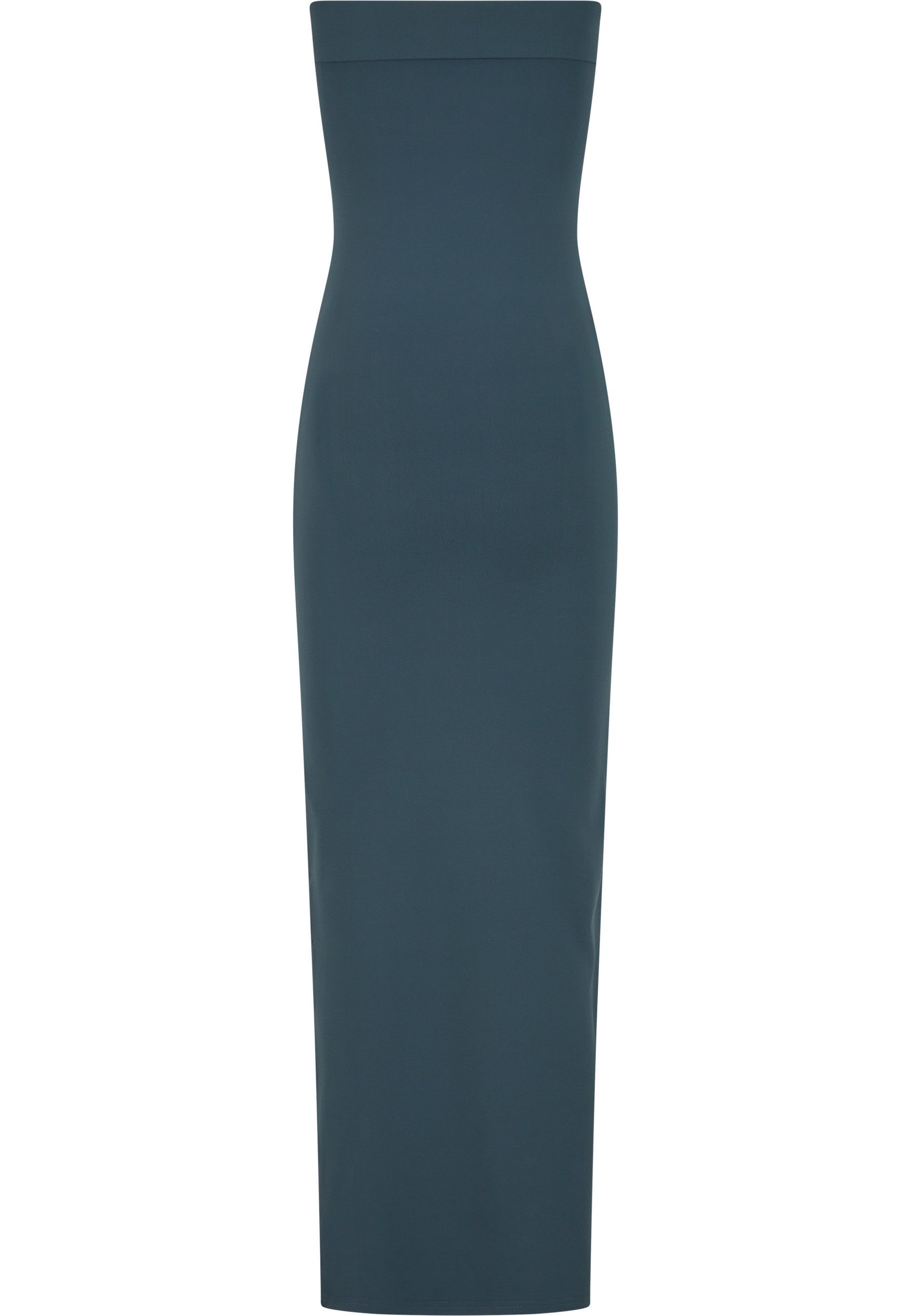 URBAN CLASSICS Shirtkleid Urban Classics Ladies Bandeau Midi Dress (1-tlg)